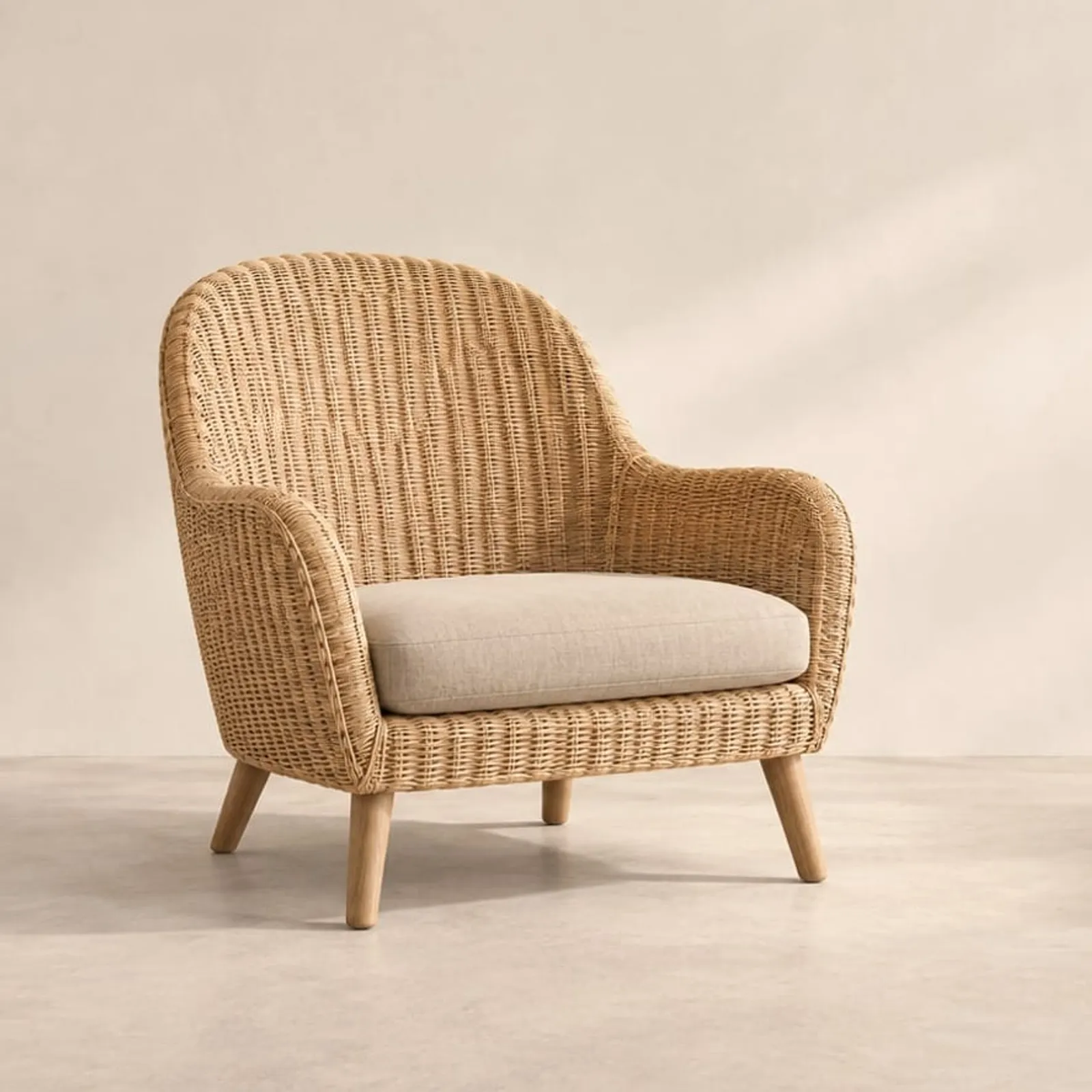 Fauteuil Humle en rotin - image 1