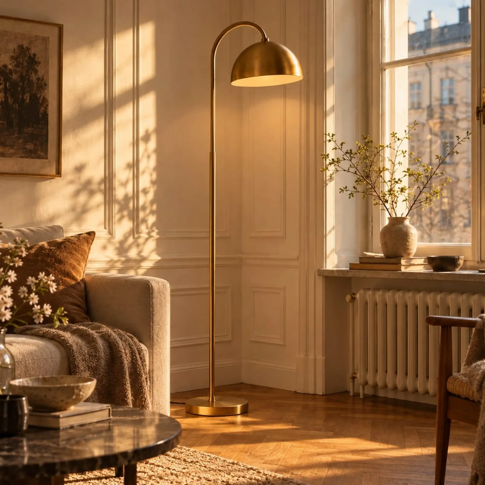 Lampadaire Klippa ocre II - image 2