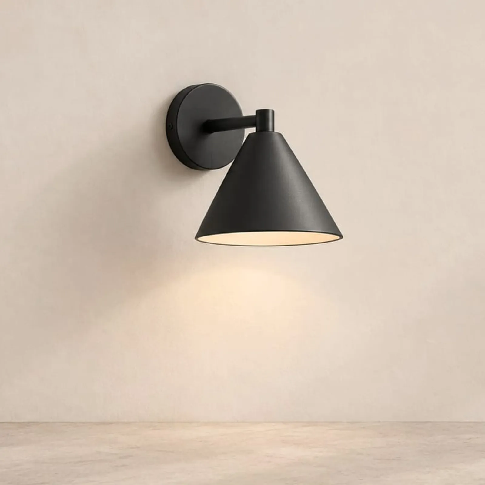 Vägglampa Havre Kol - bild 1