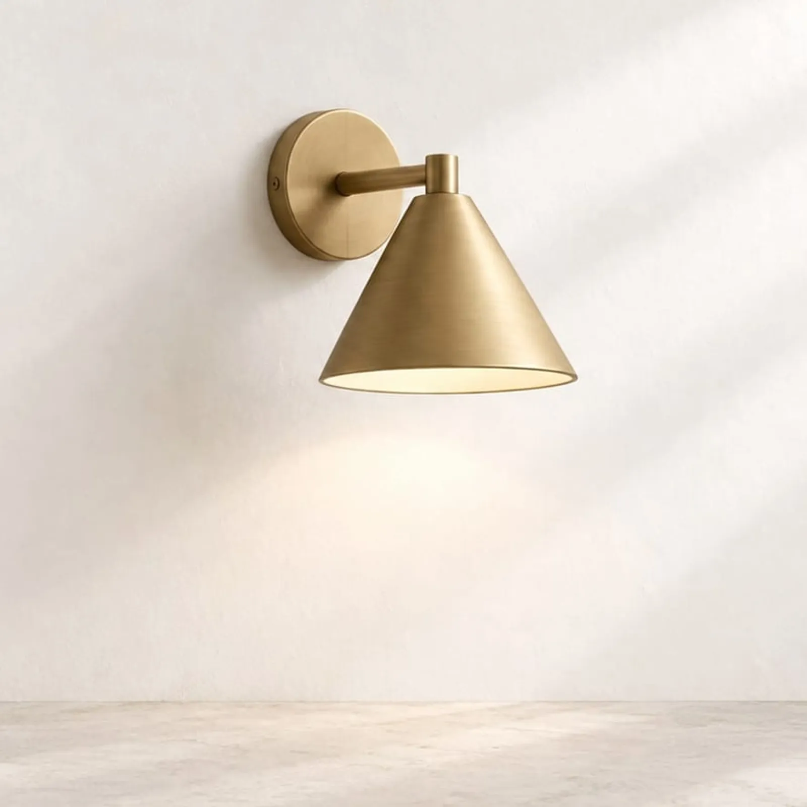 Vägglampa Mossa Ockra - bild 1