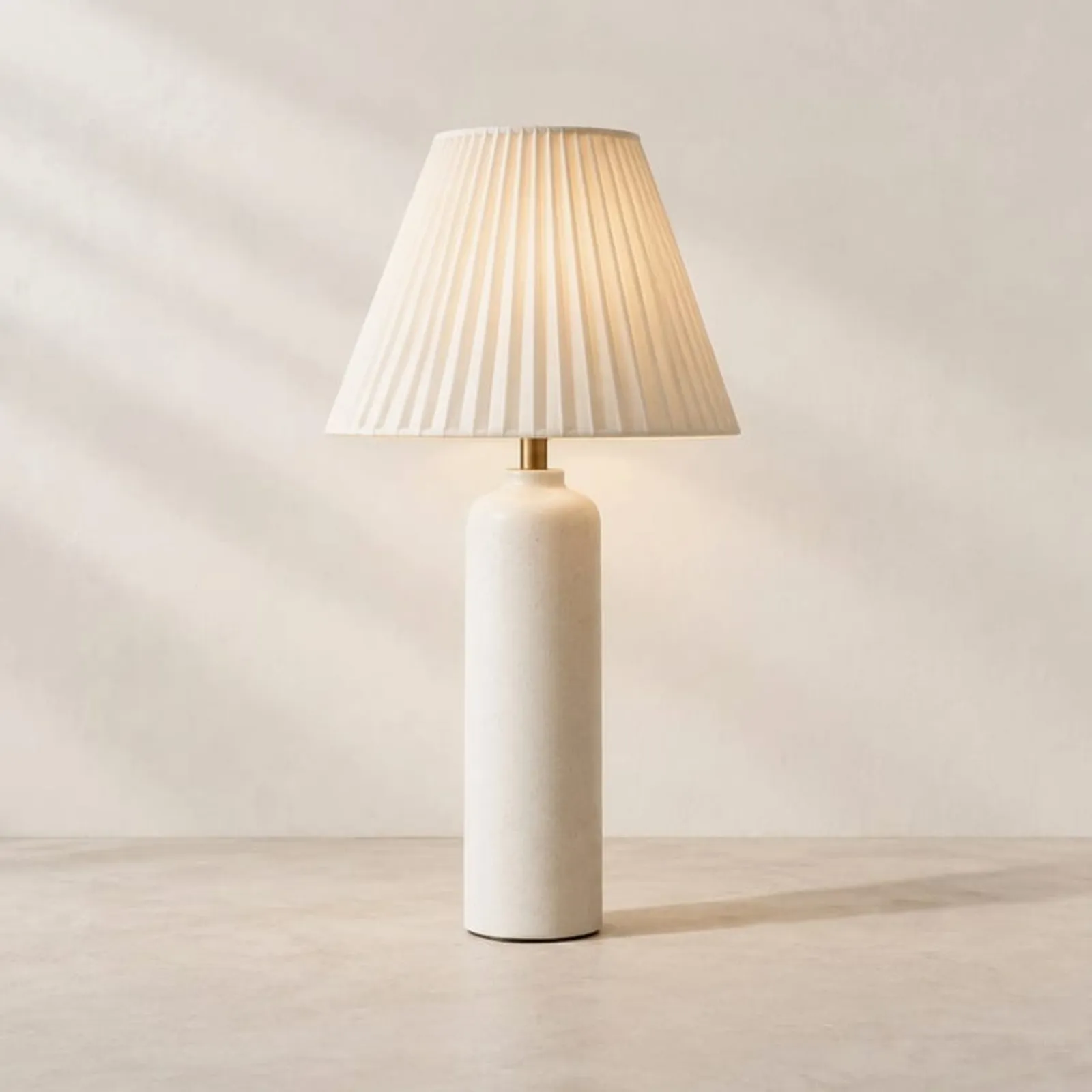 Bordslampa Lönn Kritvit IV - bild 1