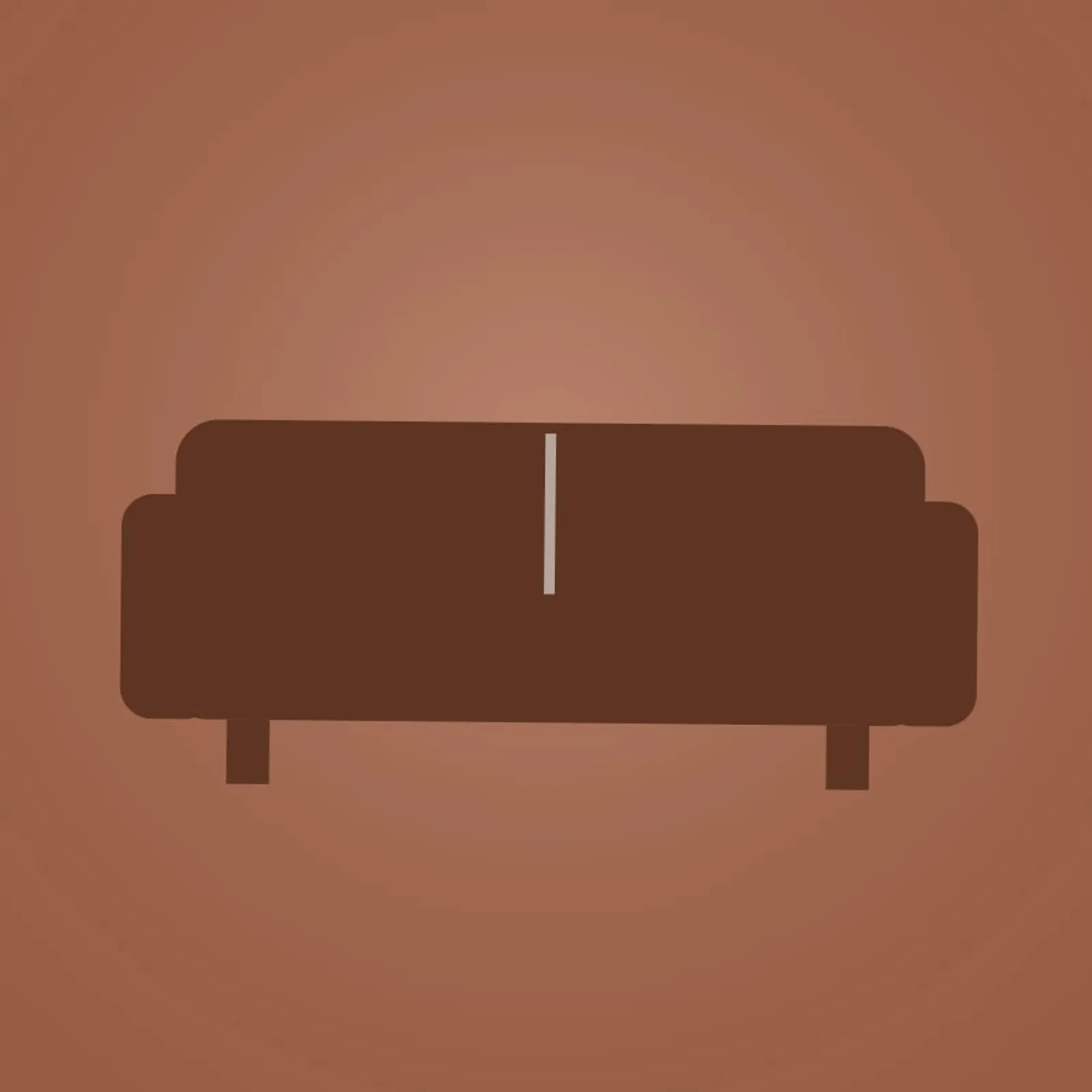 Soffa En Rost - bild 1