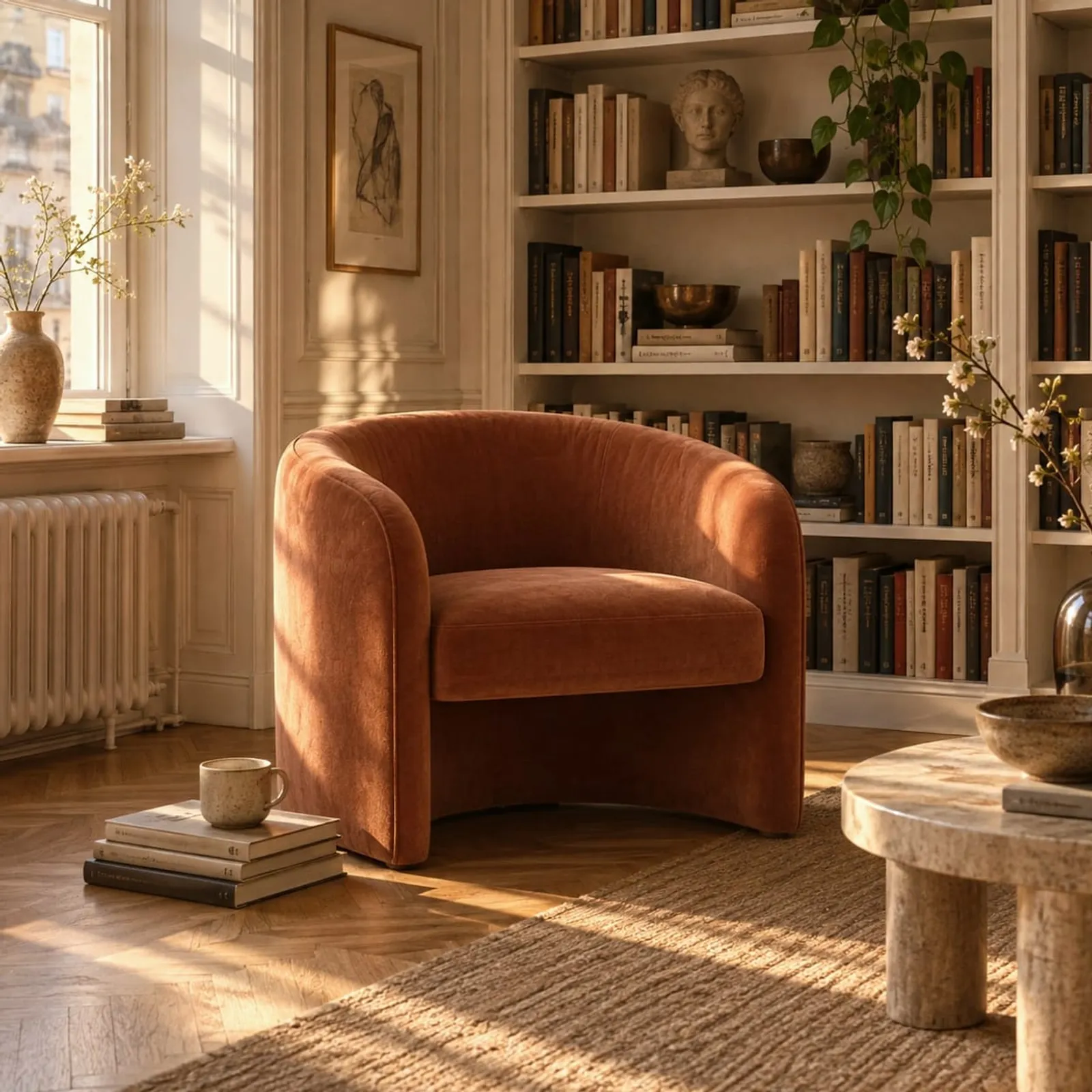 Fauteuil Ås naturel IV - image 2