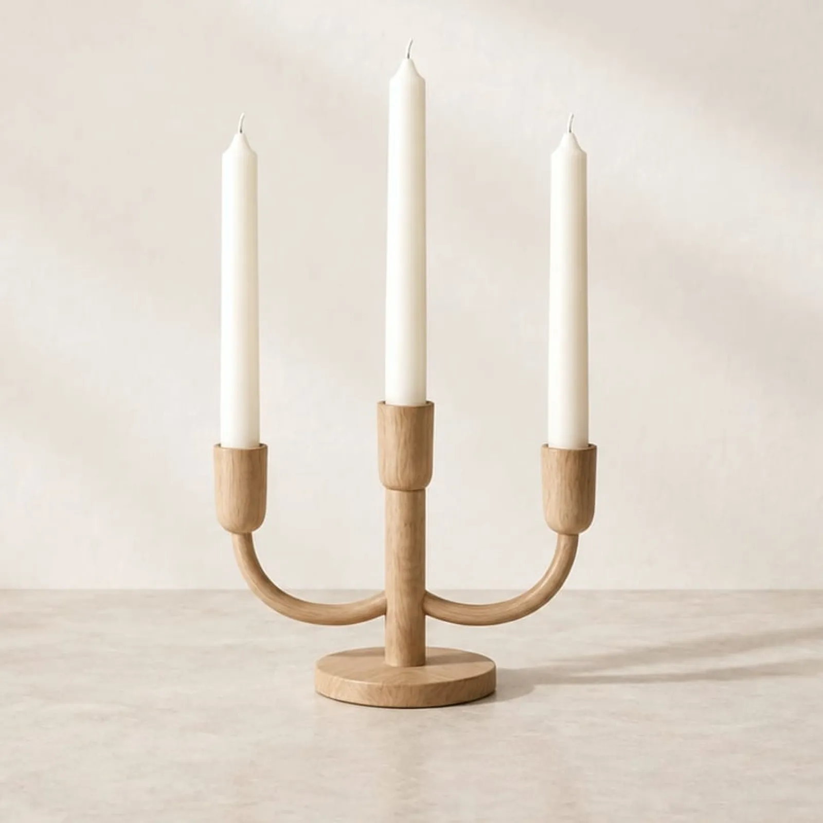 Ljusstake Hassel Ek - bild 1