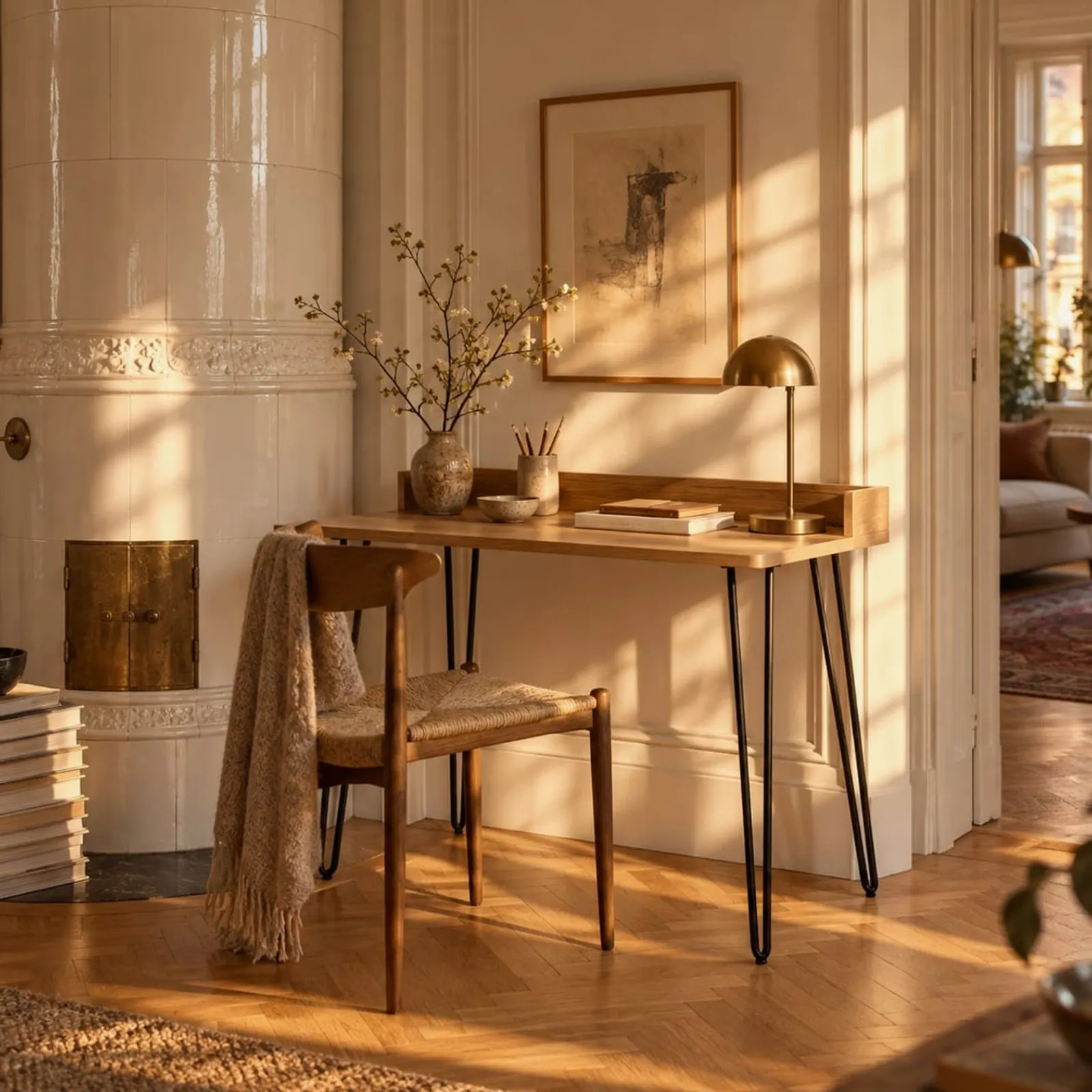 Bureau Kaprifol en frêne - image 2