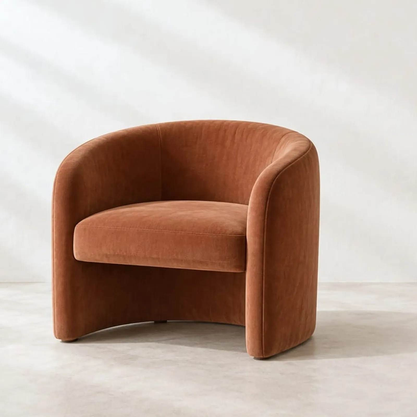 Fauteuil Havre rouille - image 1