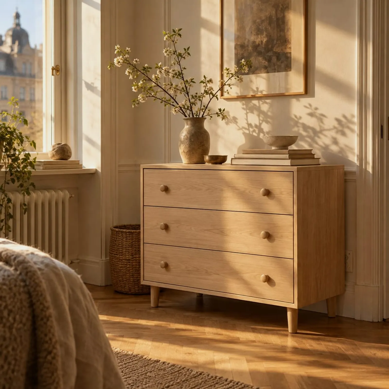 Commode Alm blanc craie II - image 3