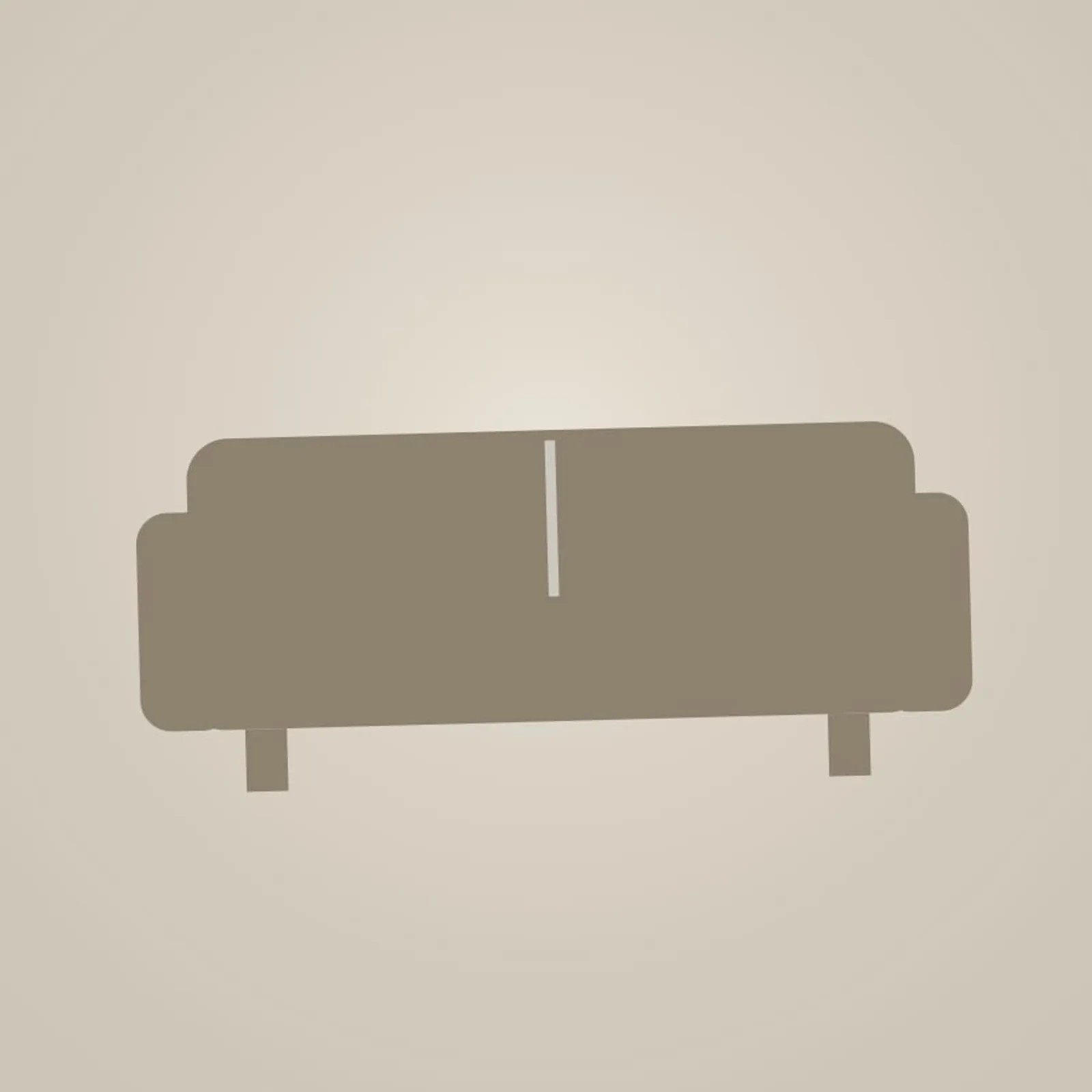 Soffa Dal Sammet - bild 1
