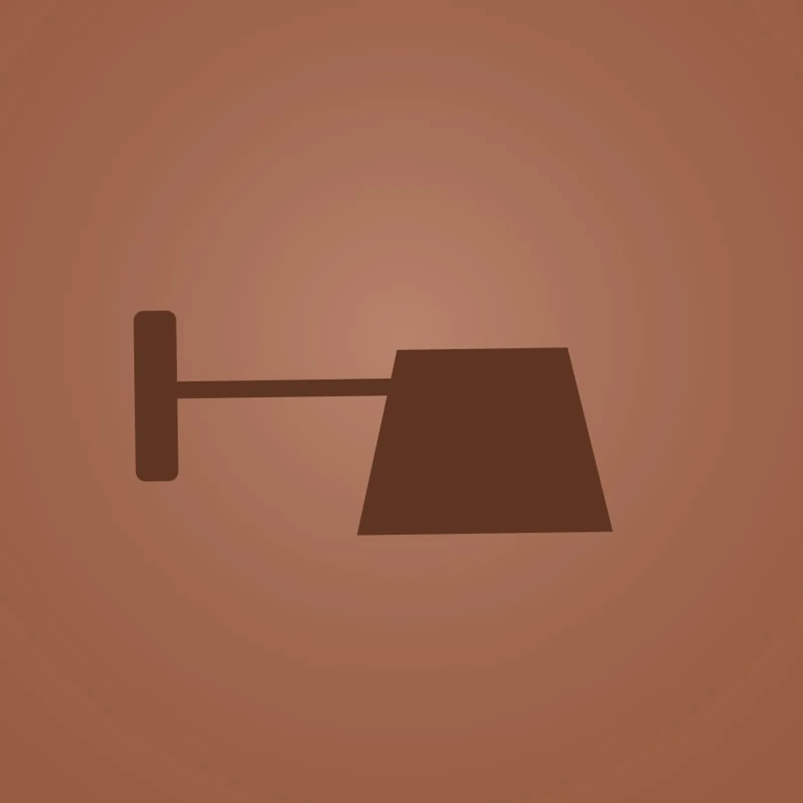 Vägglampa Fjäll Glas - bild 1
