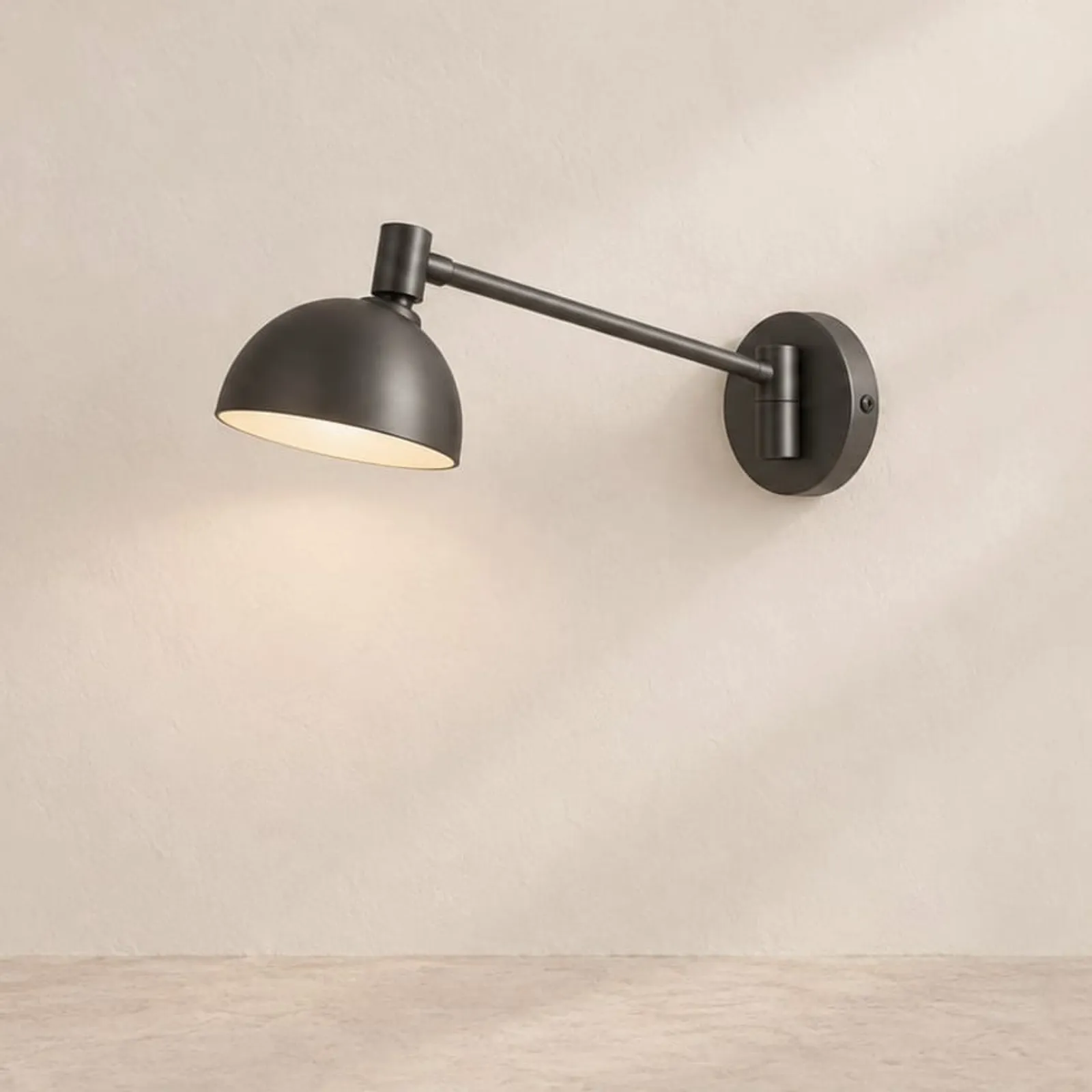 Vägglampa Bränna Kol - bild 1