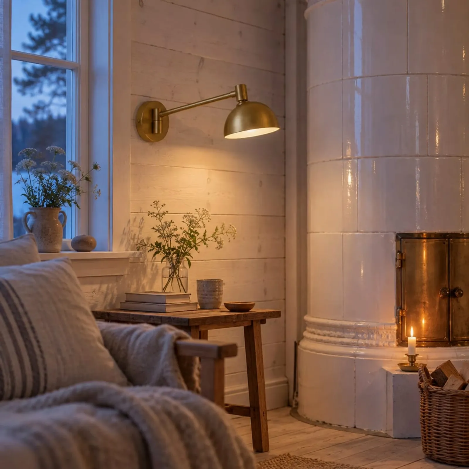 Vägglampa Vall Ockra II - bild 2