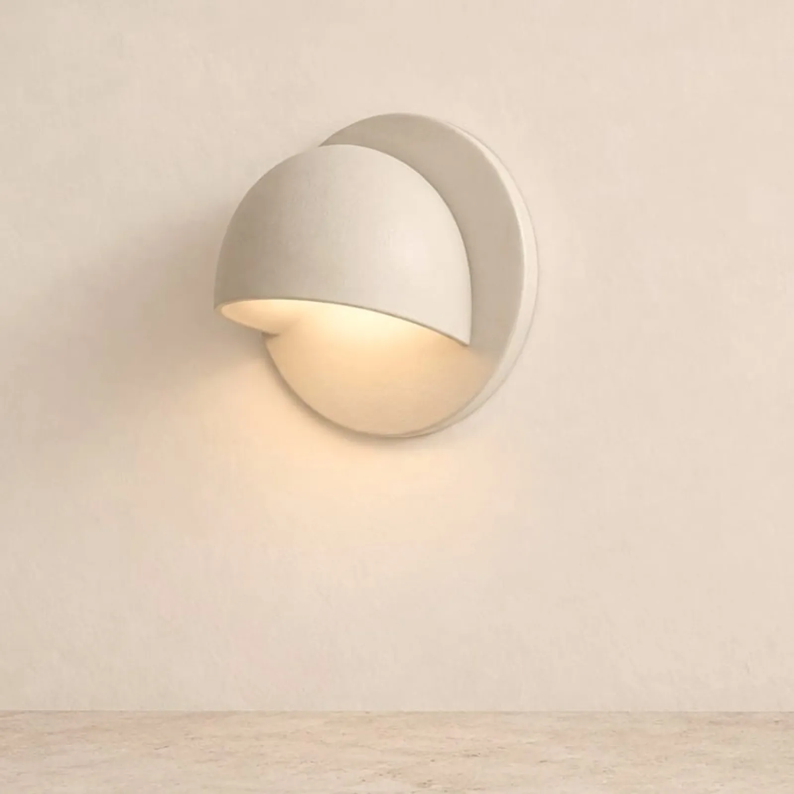 Vägglampa Ljungen Kritvit V - bild 2