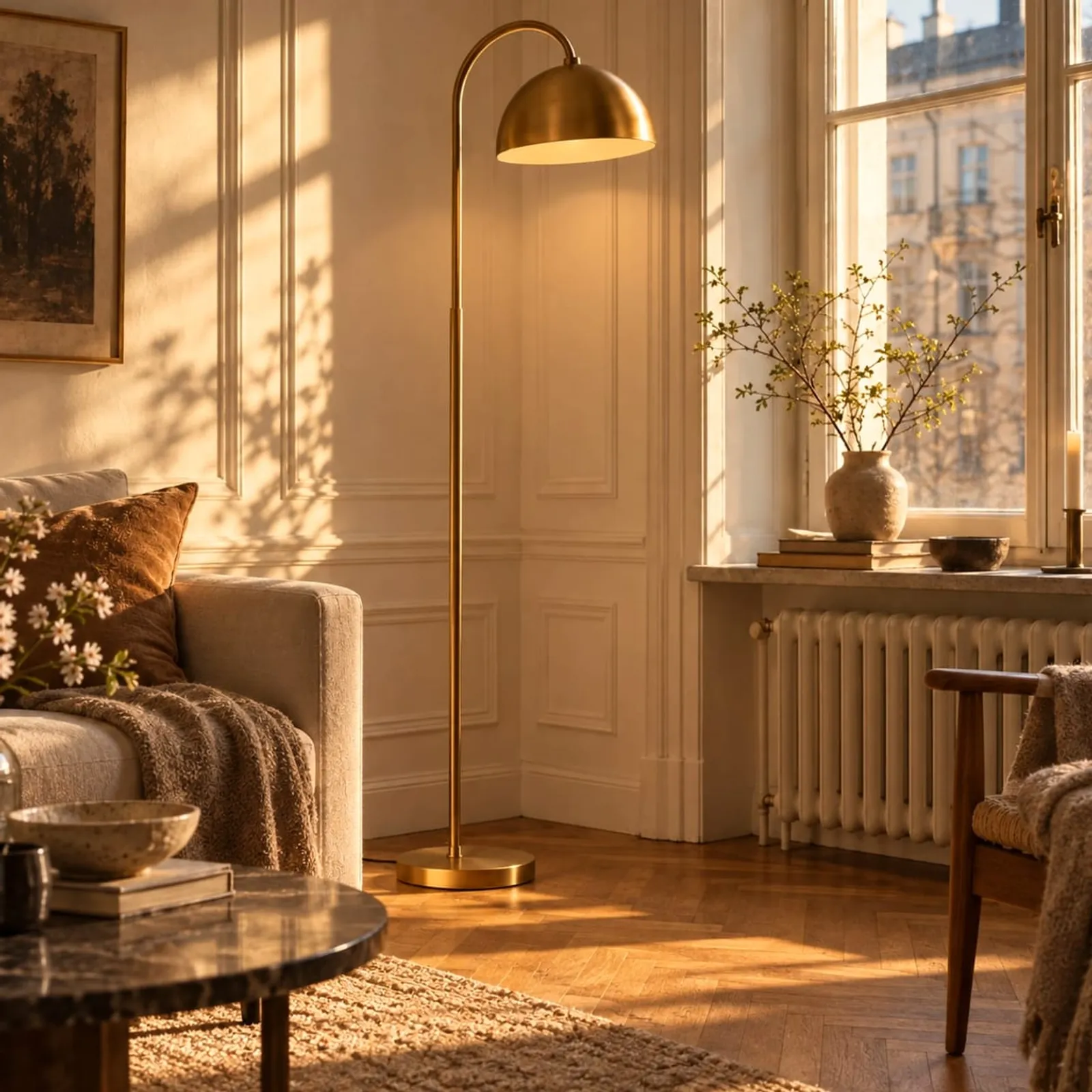 Lampadaire Lind en acier - image 2