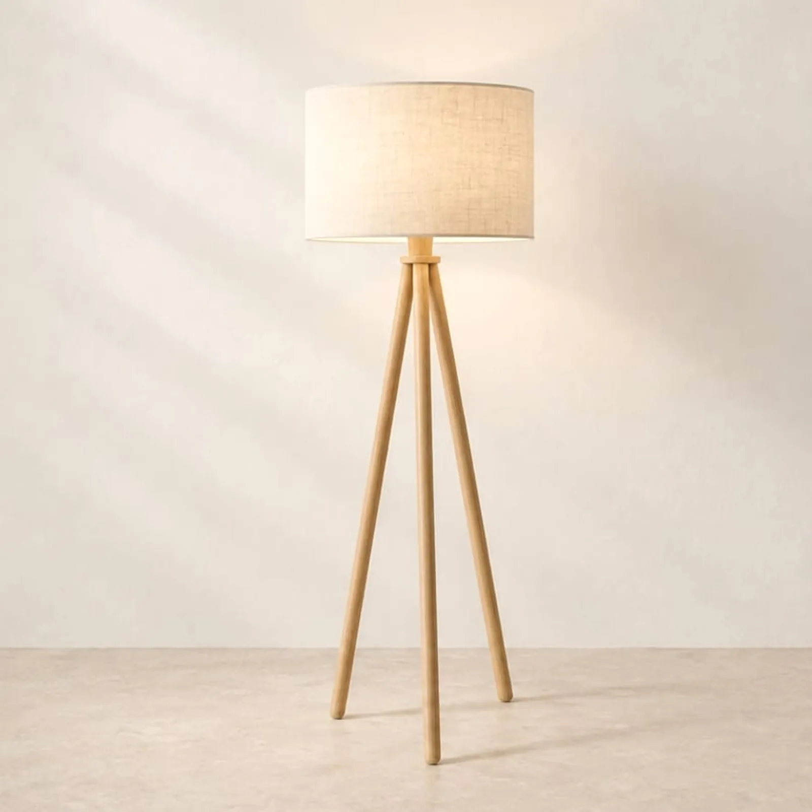 Golvlampa Hassel Natur III - bild 2
