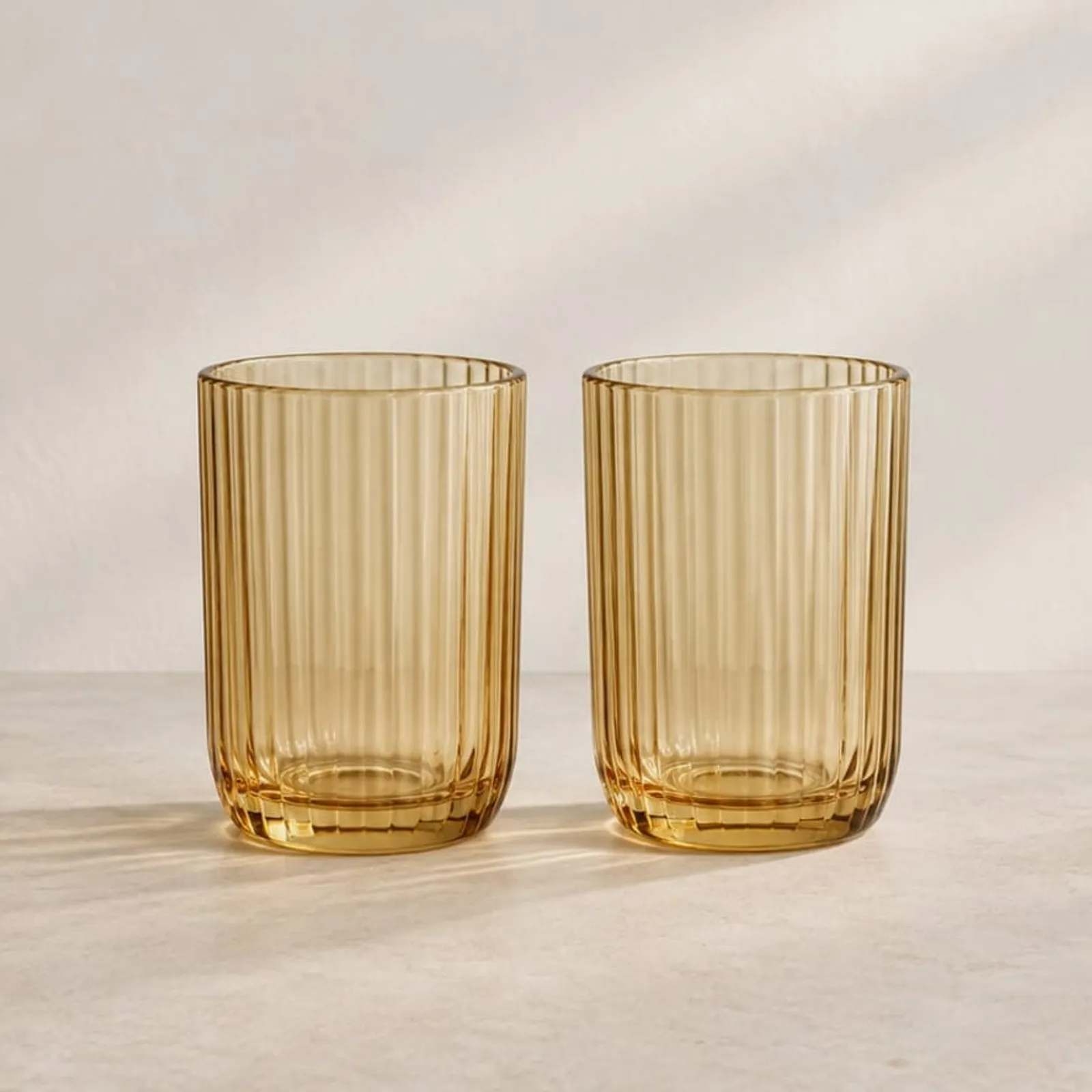 Glas Fjäll Ockra - bild 1