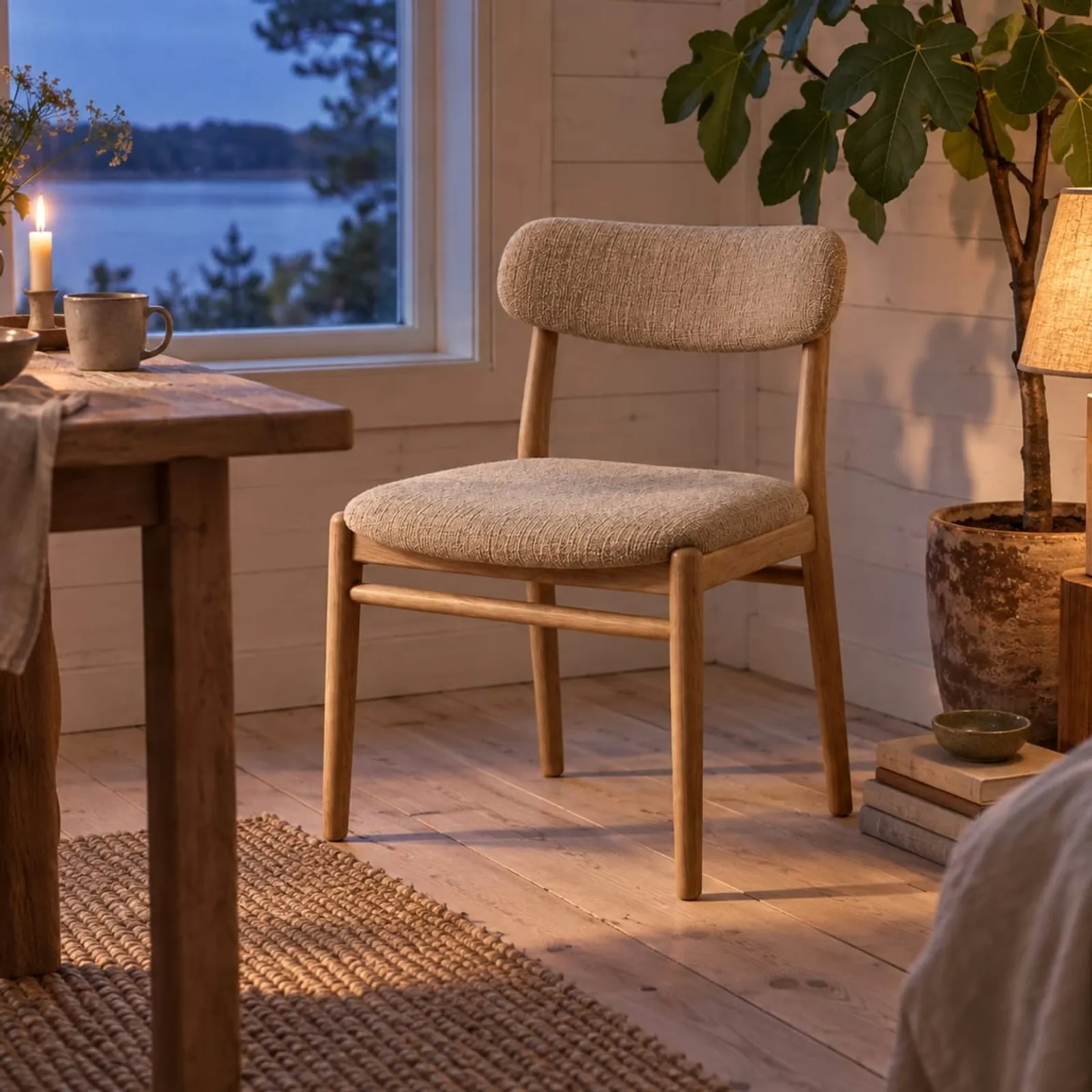Chaise Sälg en chêne - image 3
