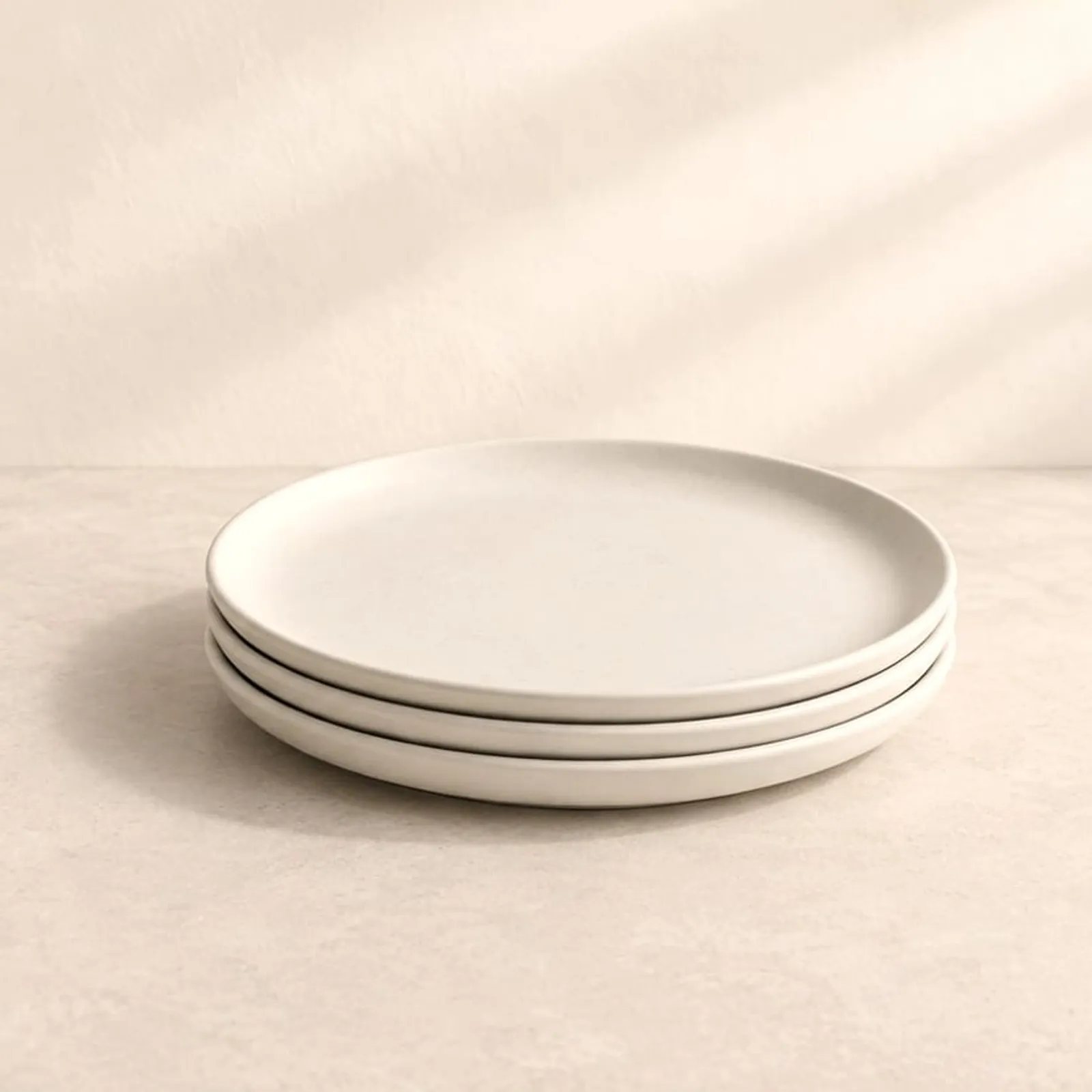 Assiette Havre blanc craie V - image 1