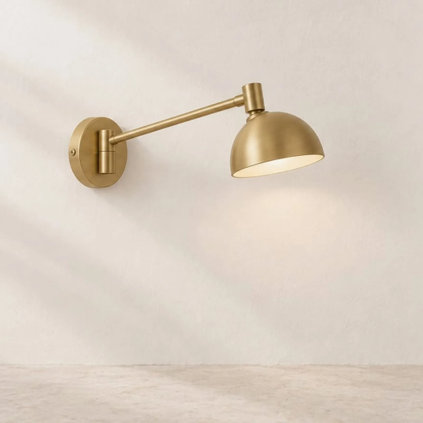 Vägglampa Vall Ockra III - bild 1