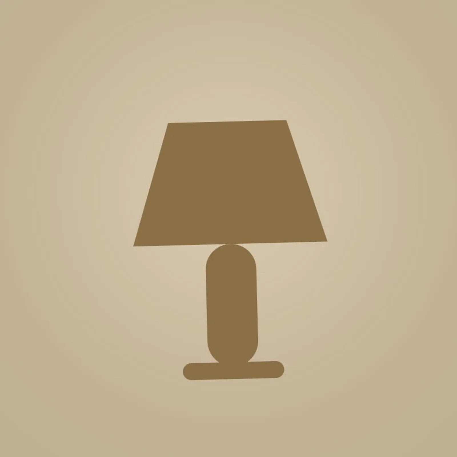 Bordslampa Mossa Mässing - bild 1
