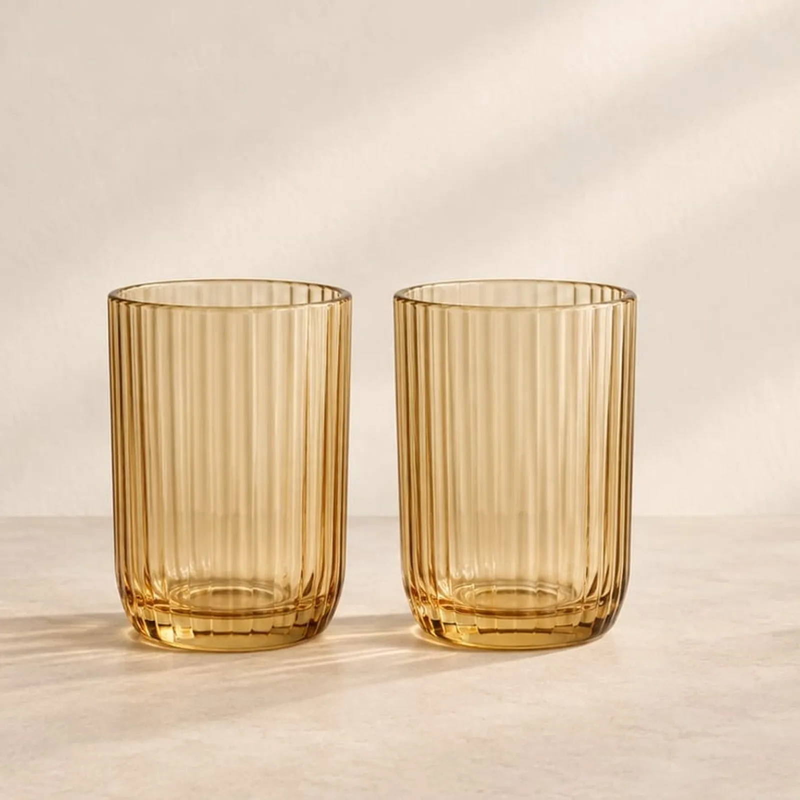 Glas Kaprifol Ockra - bild 1