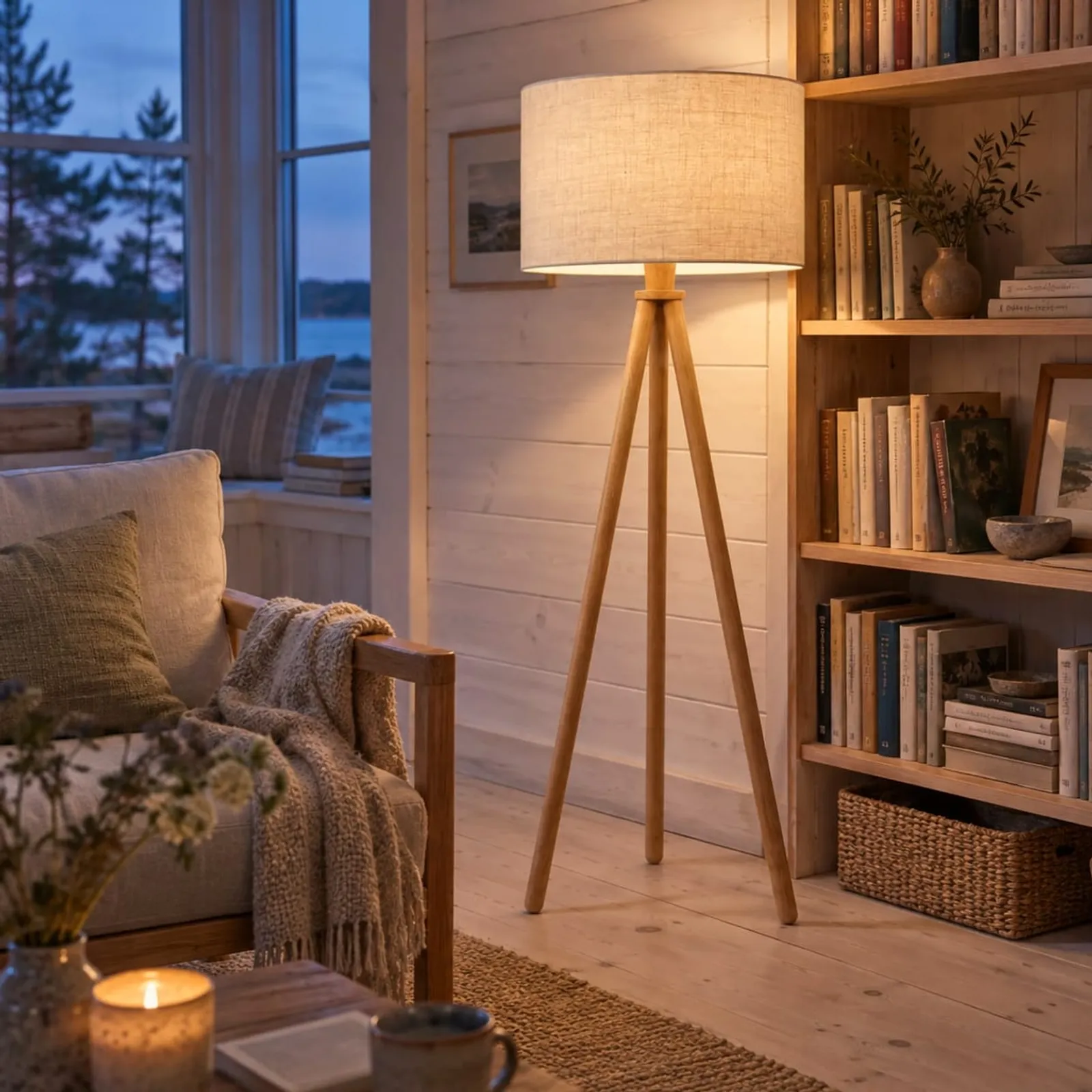 Lampadaire Råg naturel VI - image 3