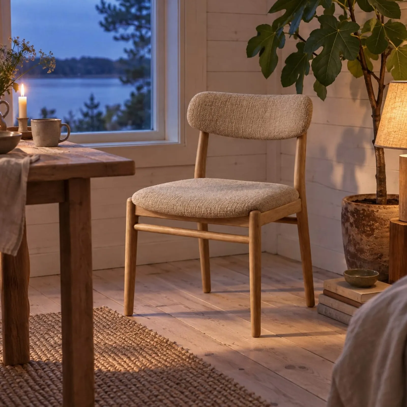 Chaise Oxel naturel VI - image 3