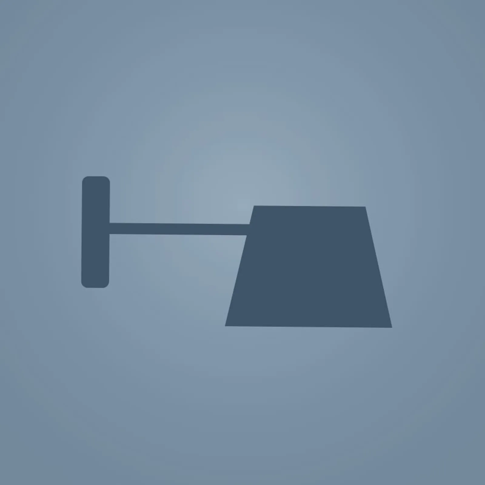 Vägglampa Sarek Havsblå - bild 1