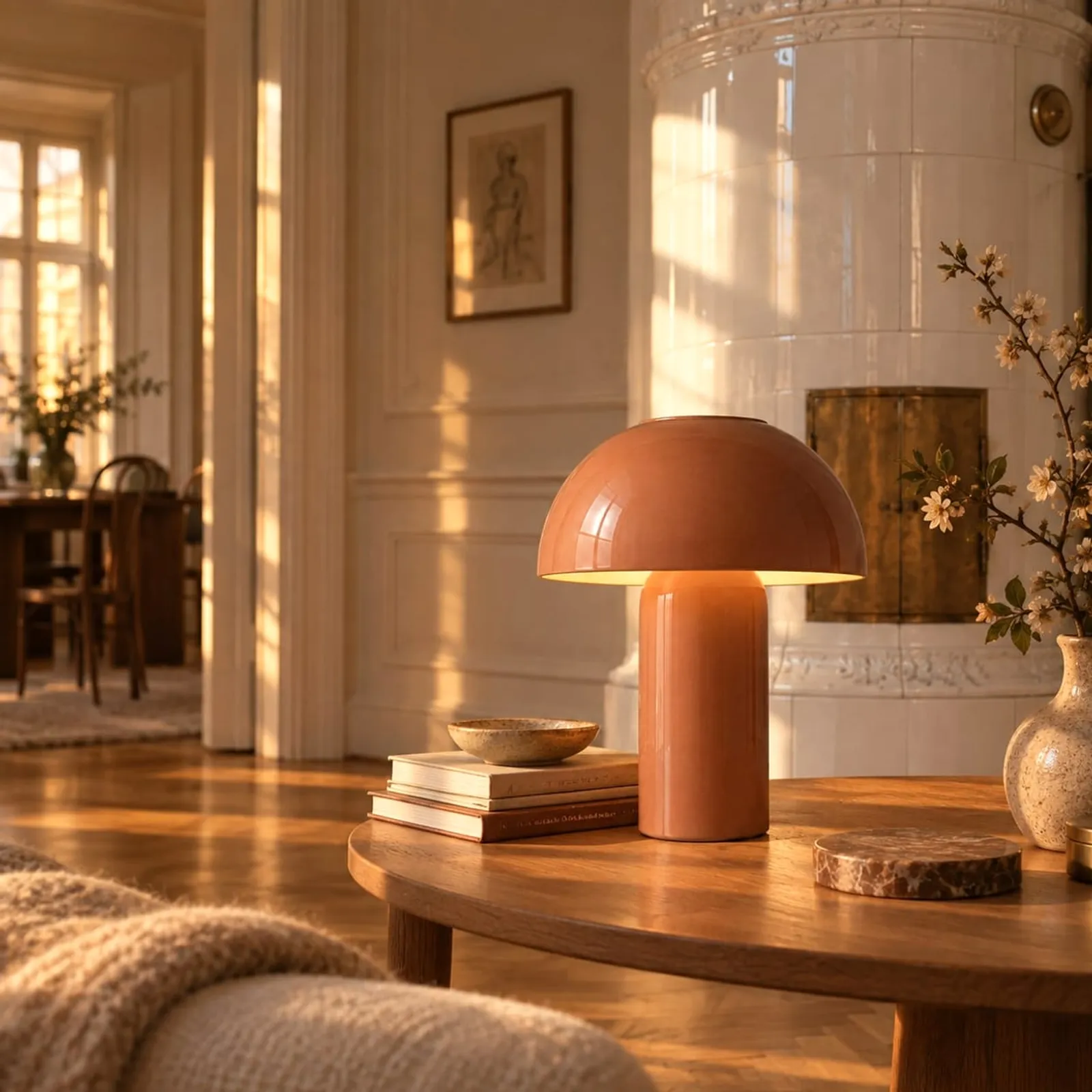 Lampe de table Klippa ocre IV - image 2