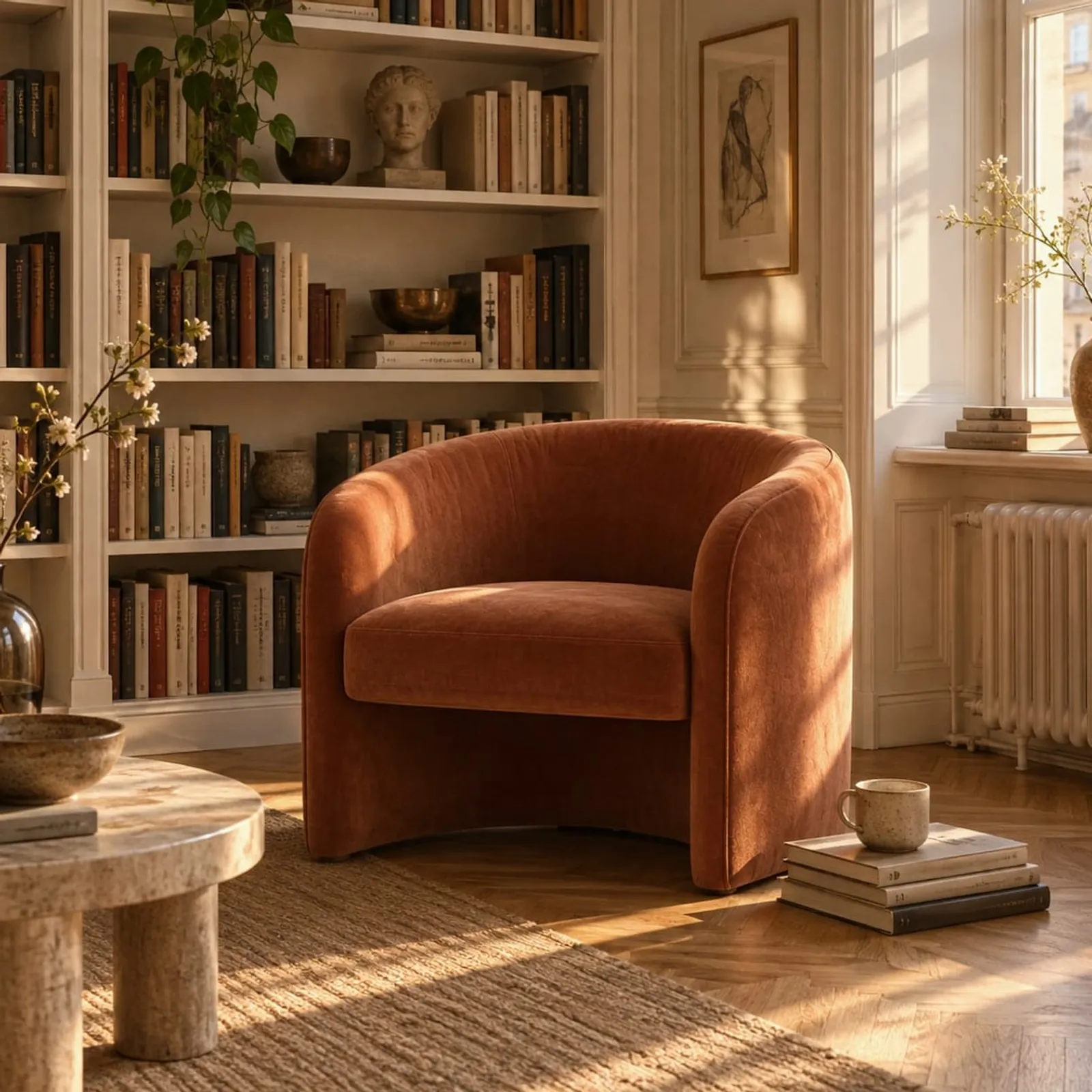 Fauteuil Timjan rouille II - image 2