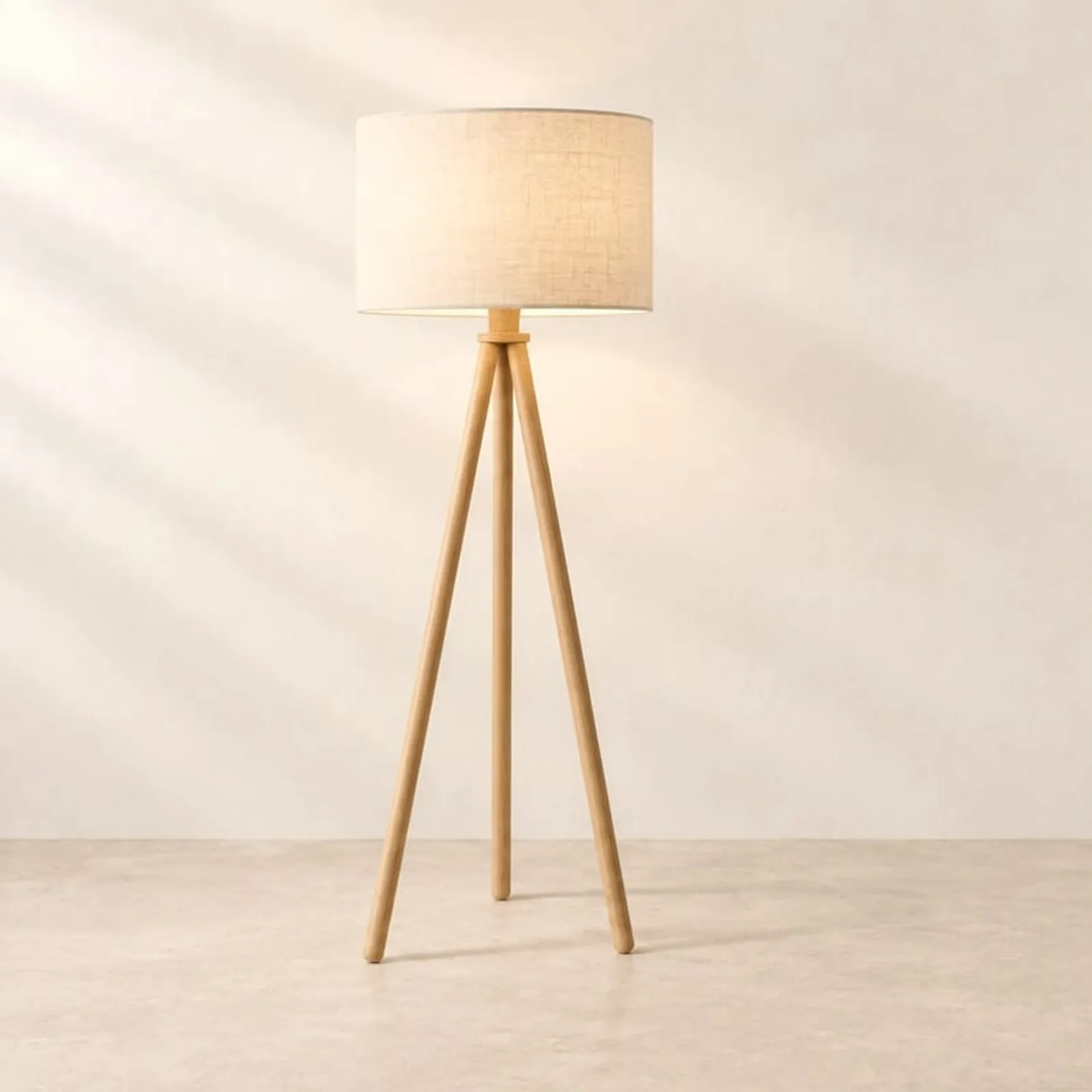 Golvlampa Sarek Natur IV - bild 1