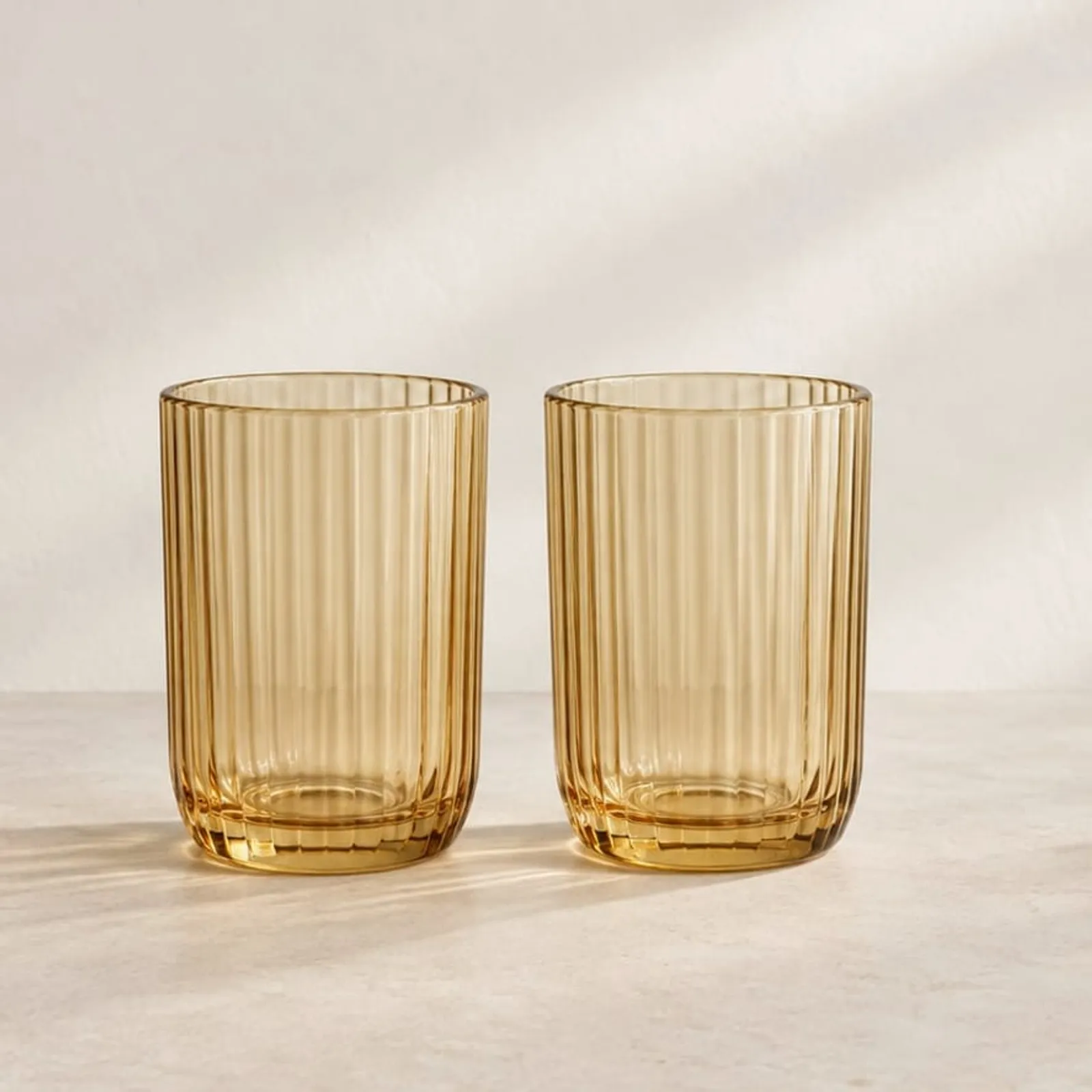 Glas Äng Ockra III - bild 1