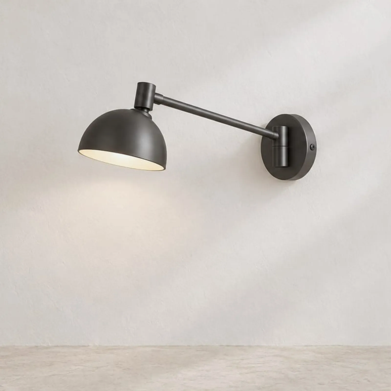 Vägglampa Kusten Stål - bild 1