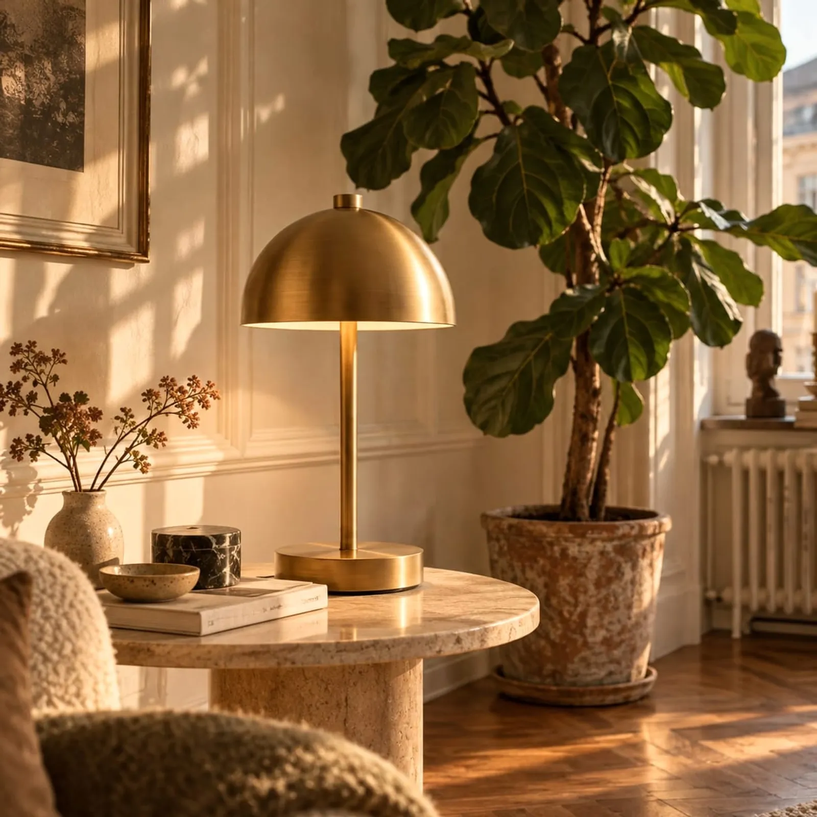 Bordslampa Kulle Ockra - bild 2