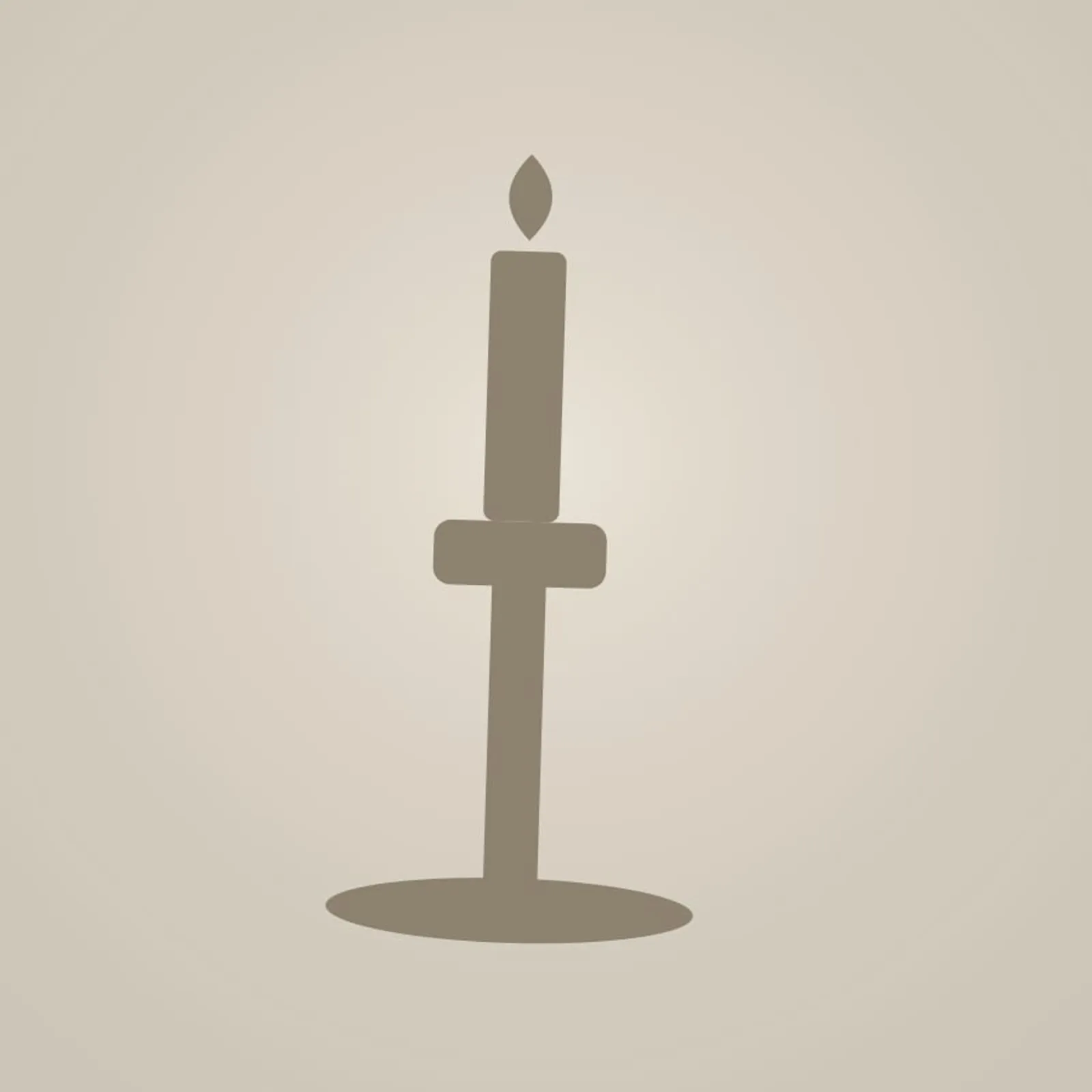 Ljusstake Ås Lin - bild 1