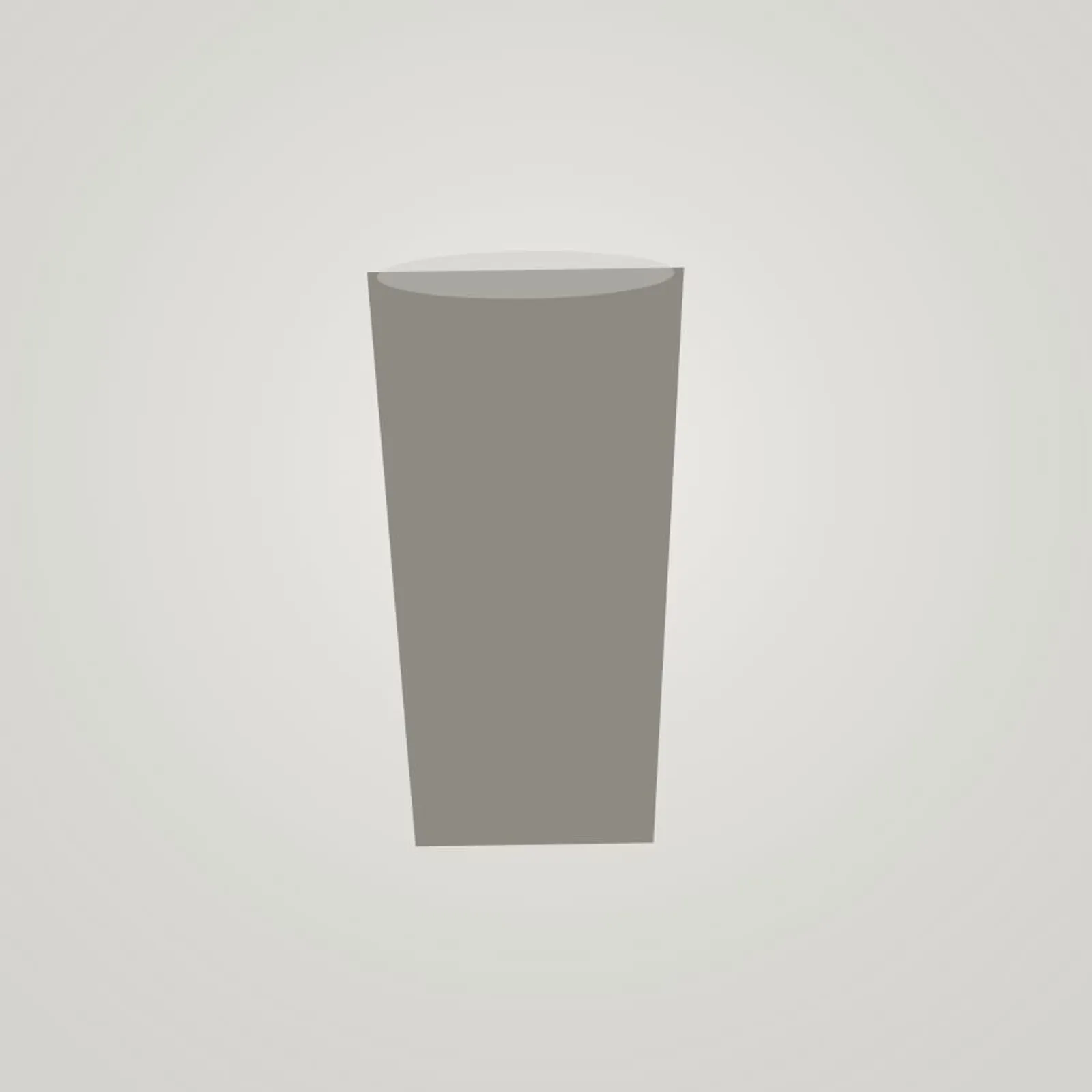 Glas Bränna Kritvit - bild 1