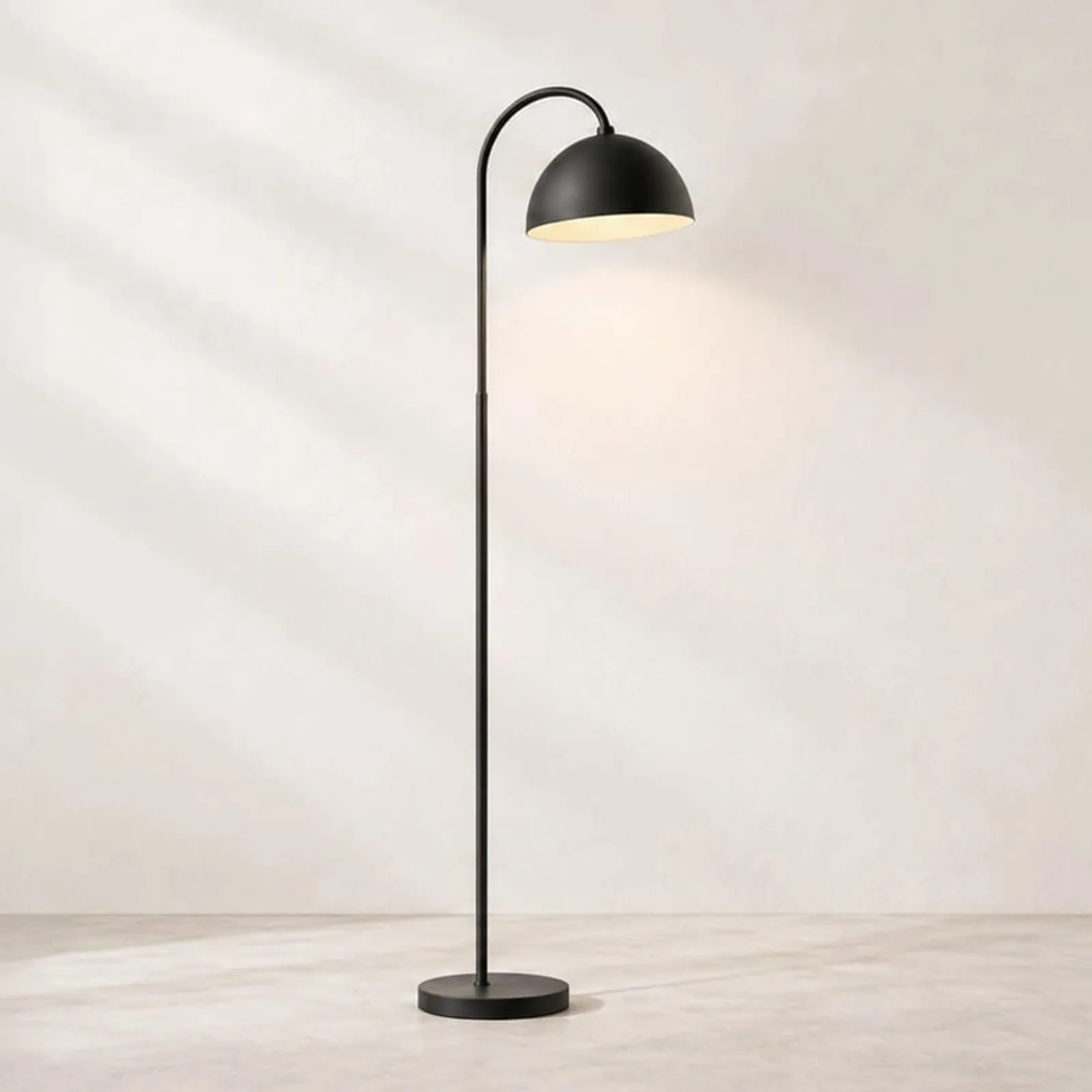 Golvlampa Slån Stål - bild 1