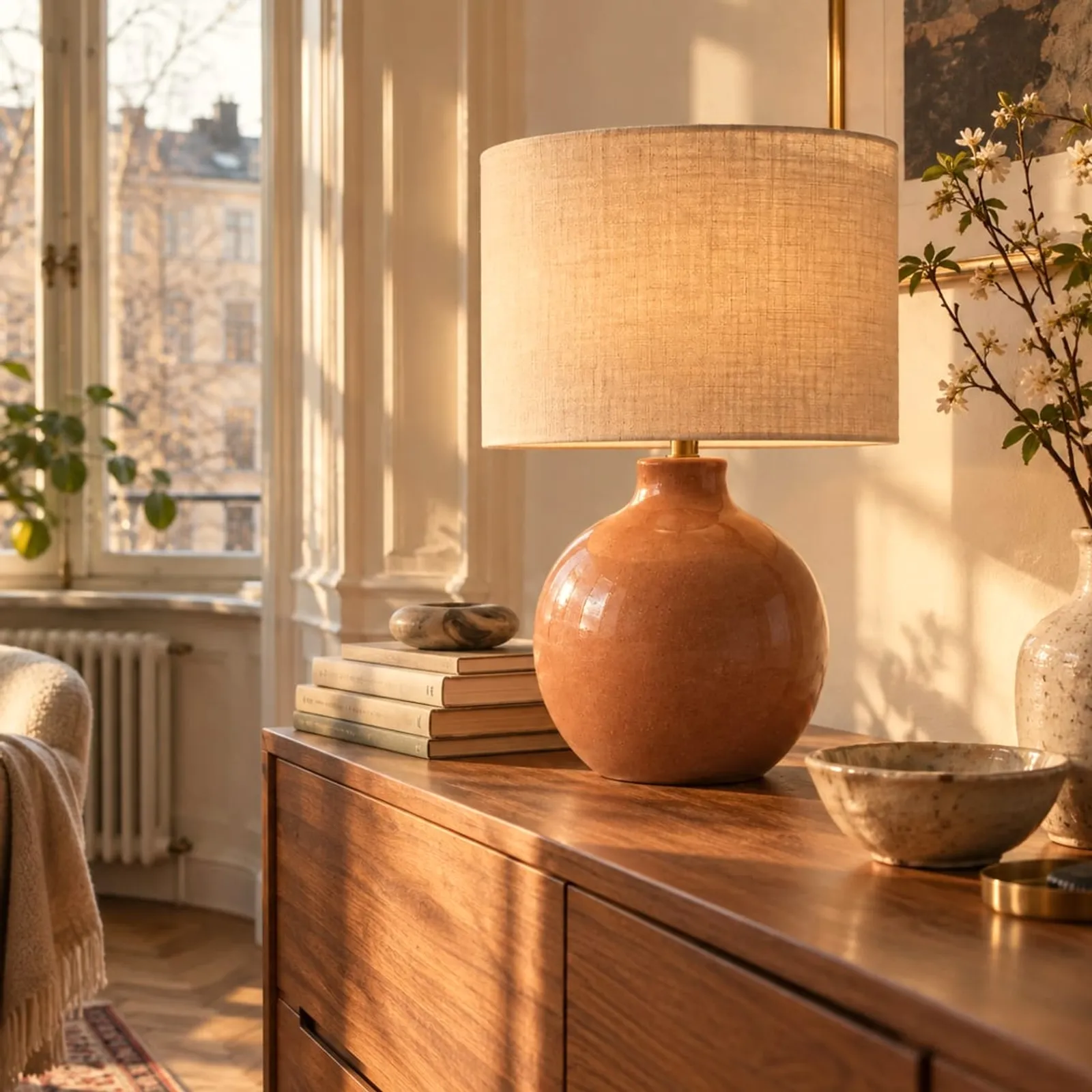 Lampe de table Ås sauge II - image 3