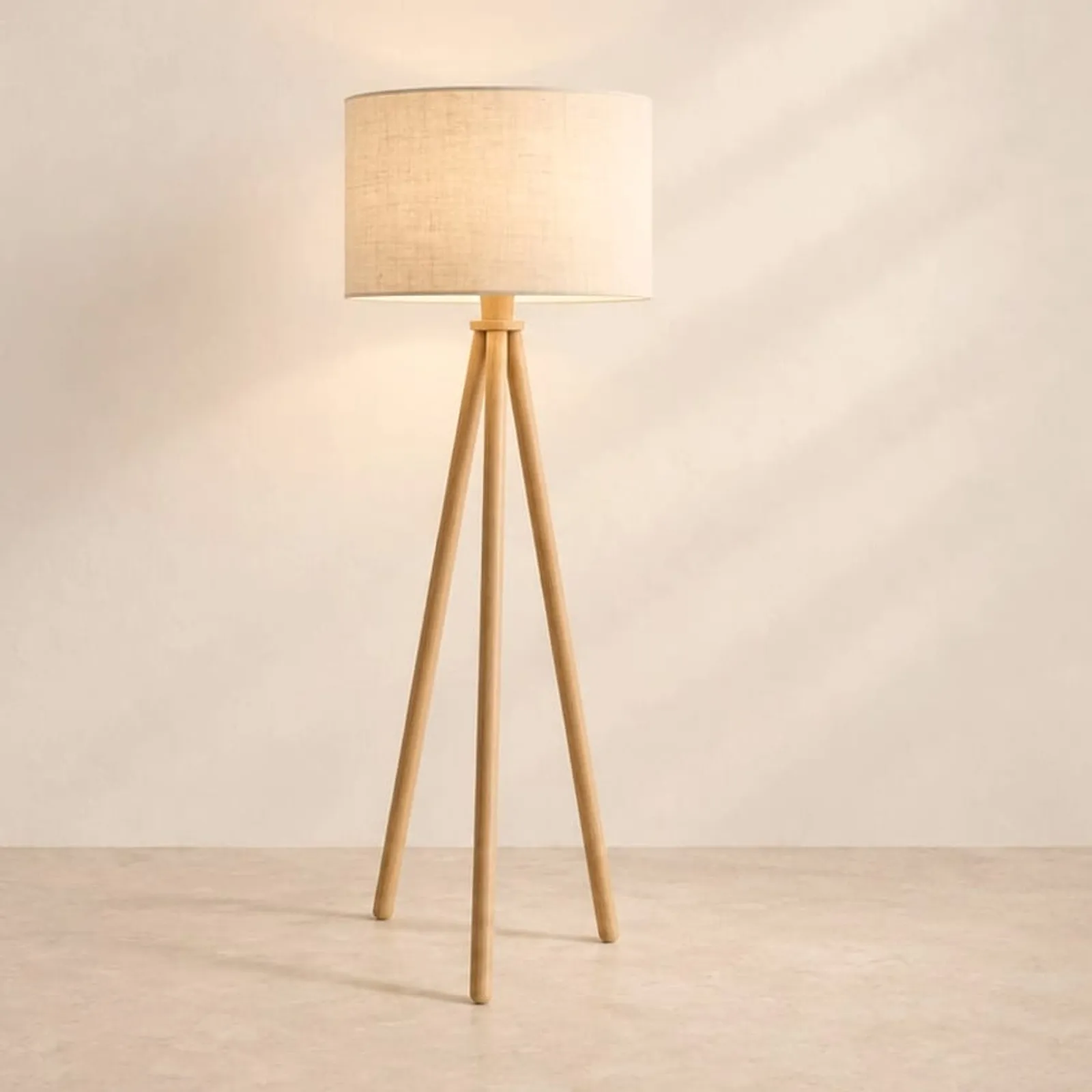 Golvlampa Hedern Natur - bild 2