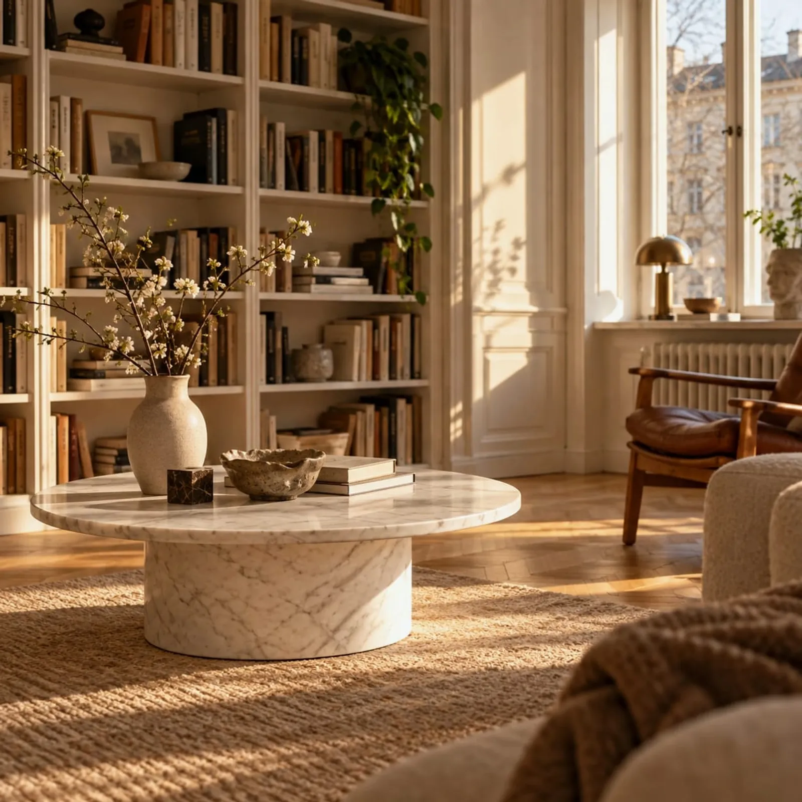Table basse Grund en marbre - image 2