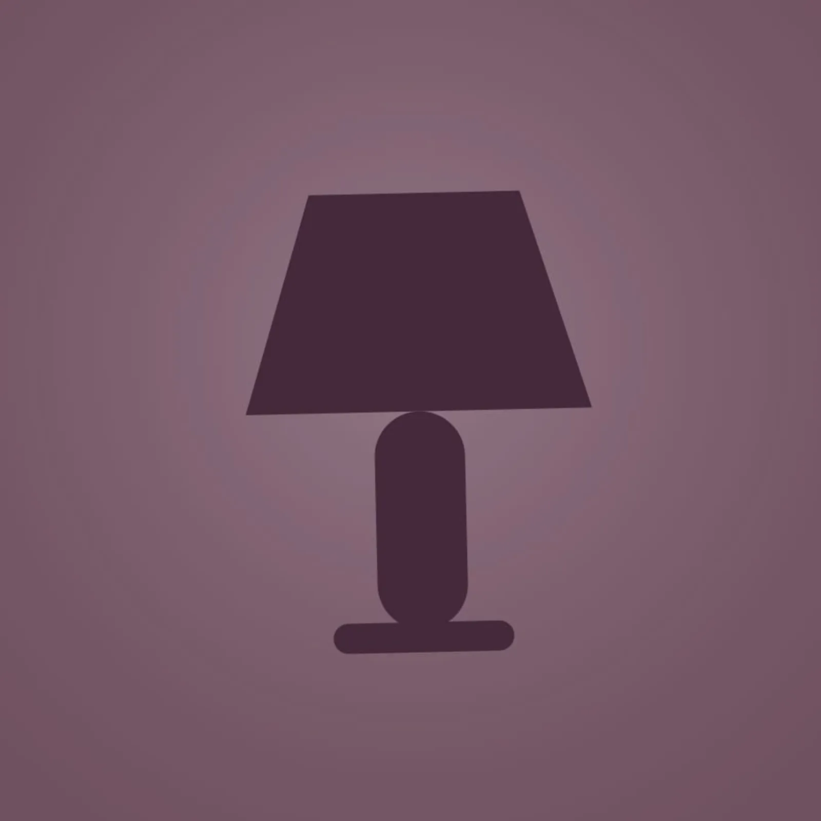 Bordslampa Humle Plommon - bild 1