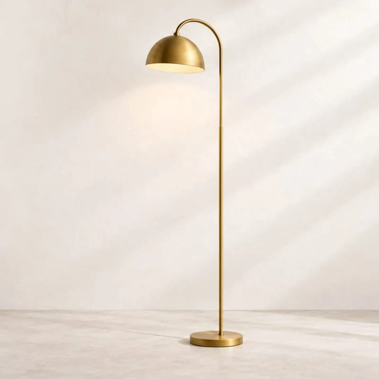 Golvlampa Tall Mässing - bild 1