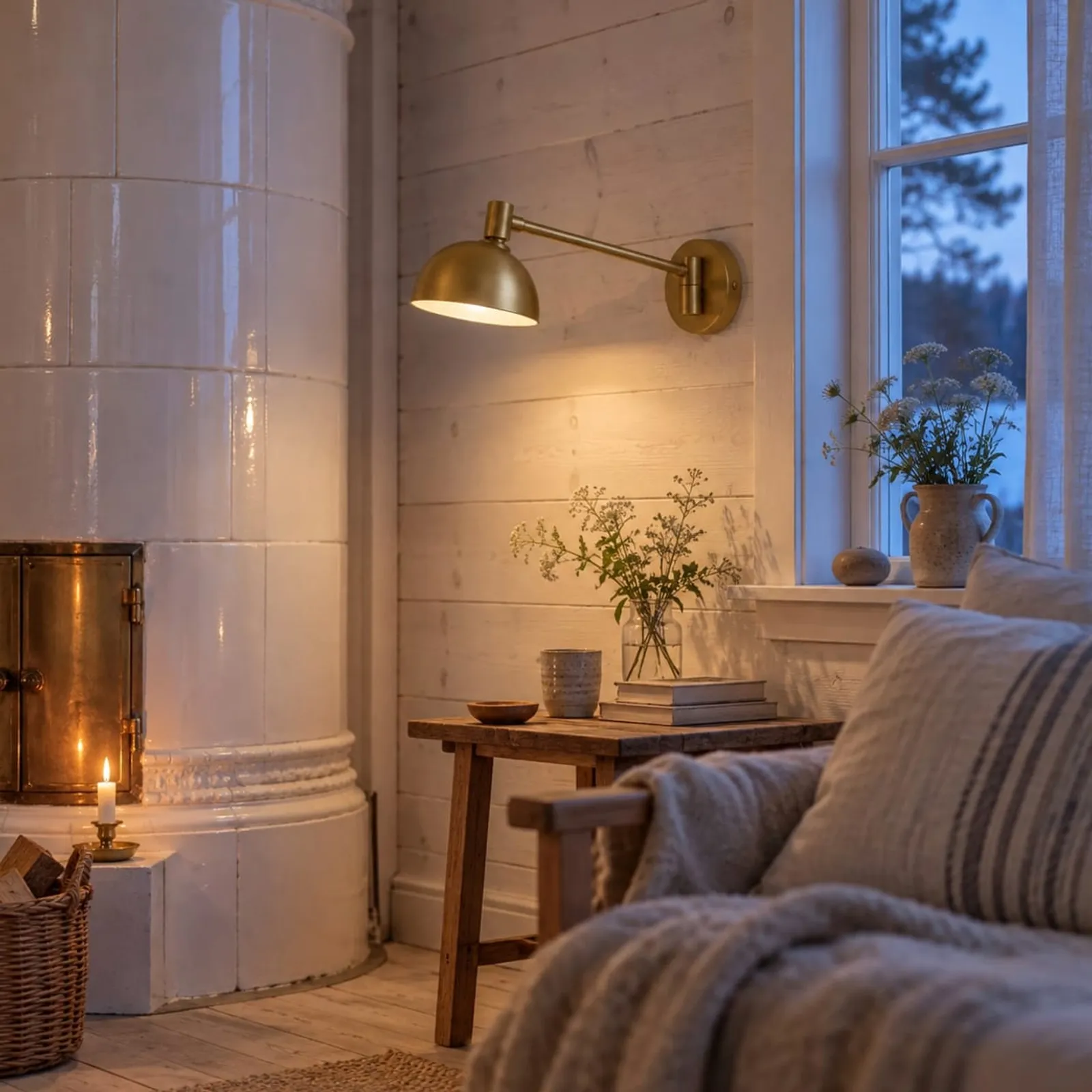 Vägglampa Rönn Kol IV - bild 2