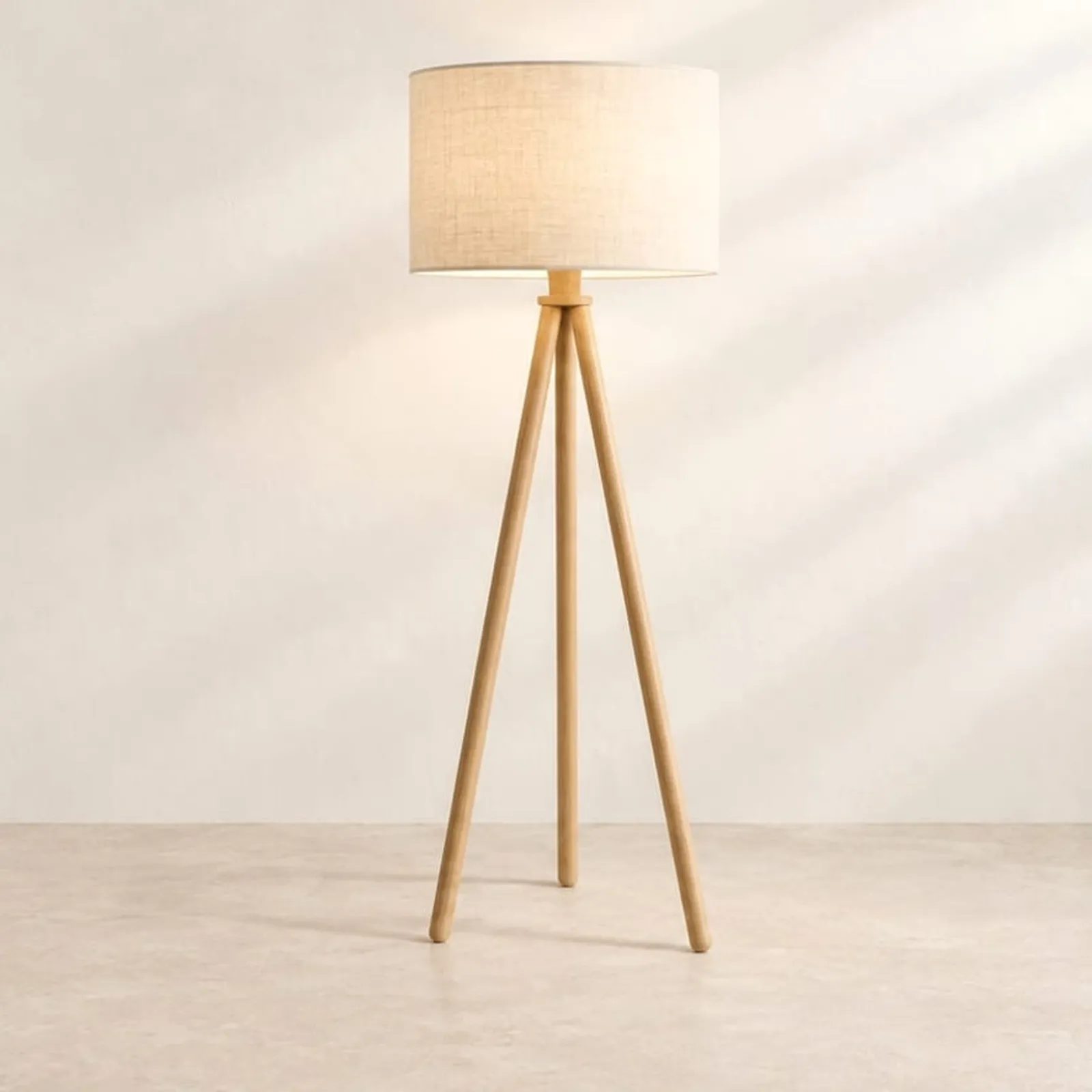 Golvlampa Sarek Natur II - bild 1