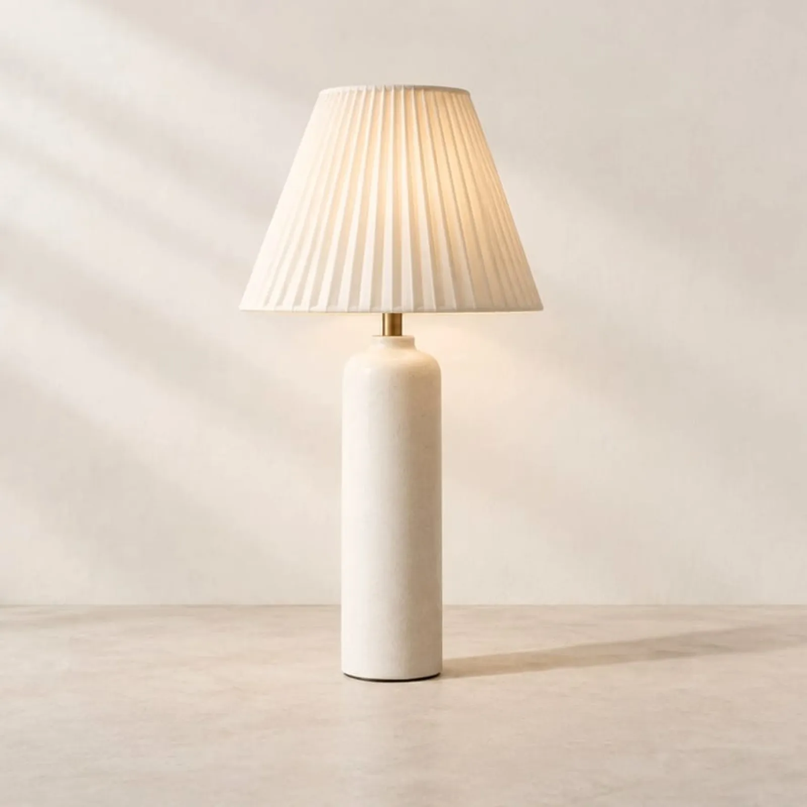 Lampe de table Gran blanc craie II - image 1