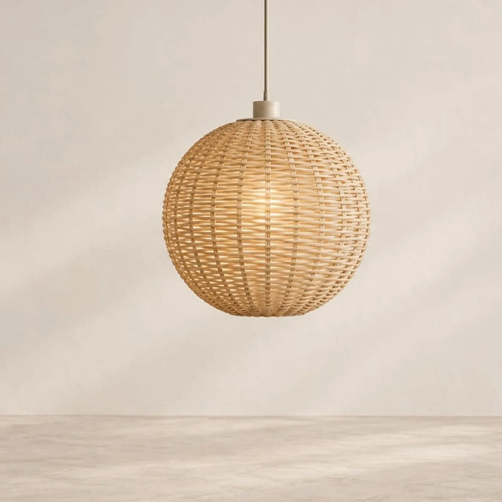Taklampa Bränna Natur - bild 1
