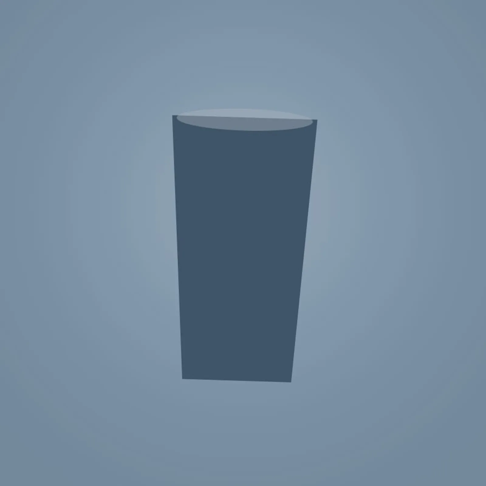 Glas Lin Havsblå - bild 1