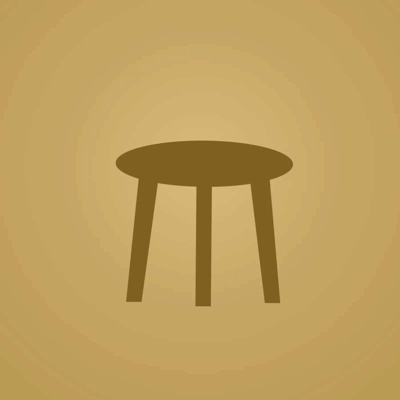 Sidobord Alm Stål - bild 1