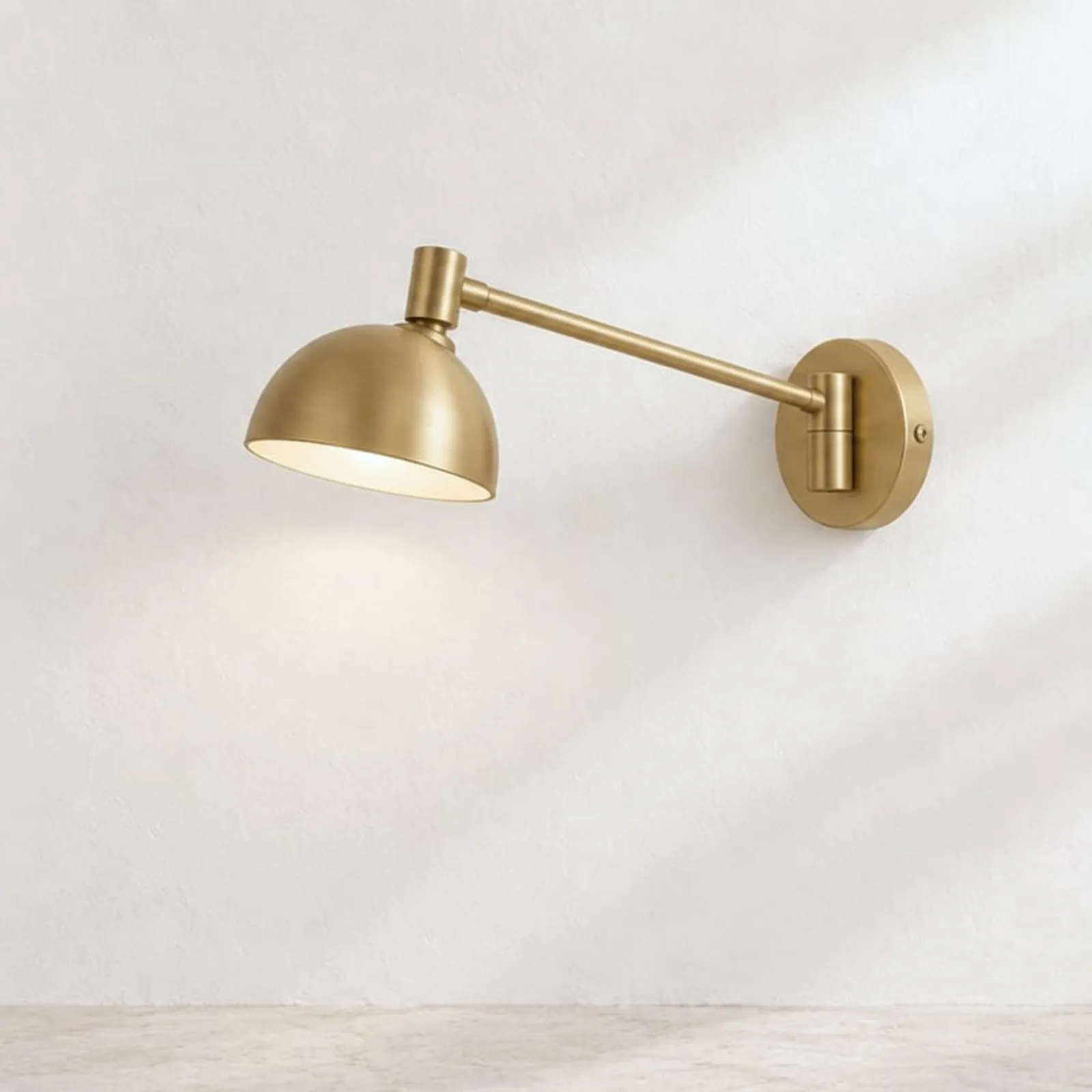 Vägglampa Klippa Mässing - bild 1