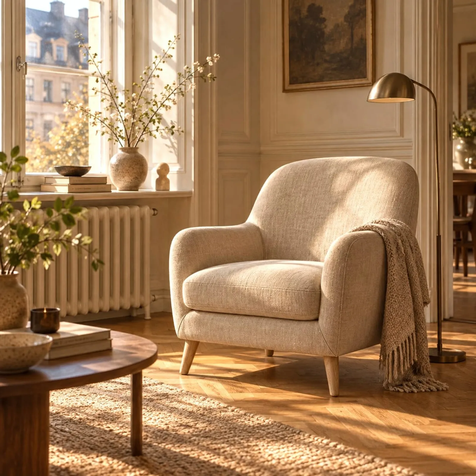 Fauteuil Hassel en rotin - image 2