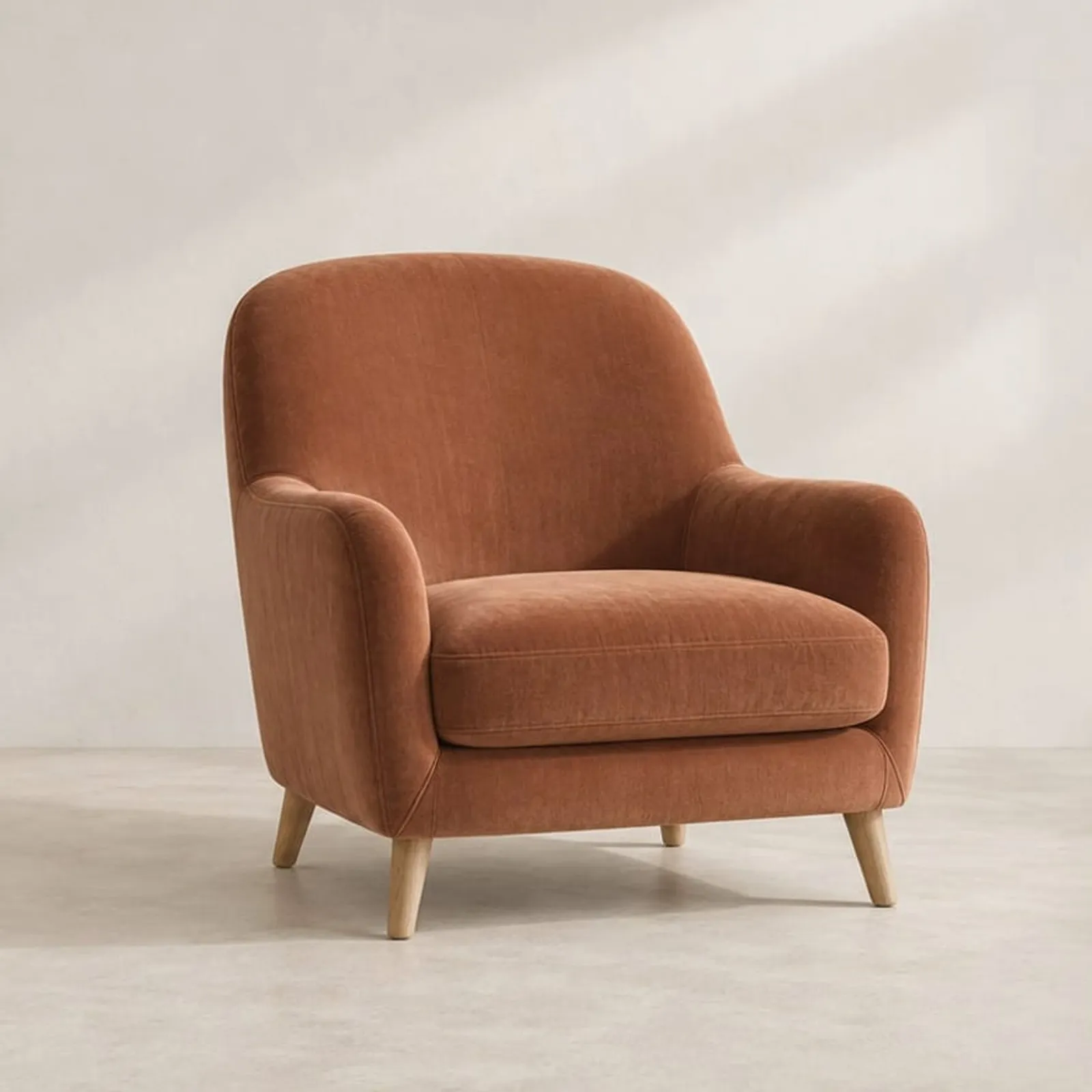 Fauteuil Salvia rouille - image 1